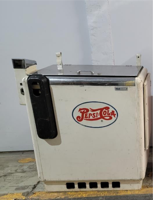 Vintage Classic Pepsi Slide Cooler Vending Machine