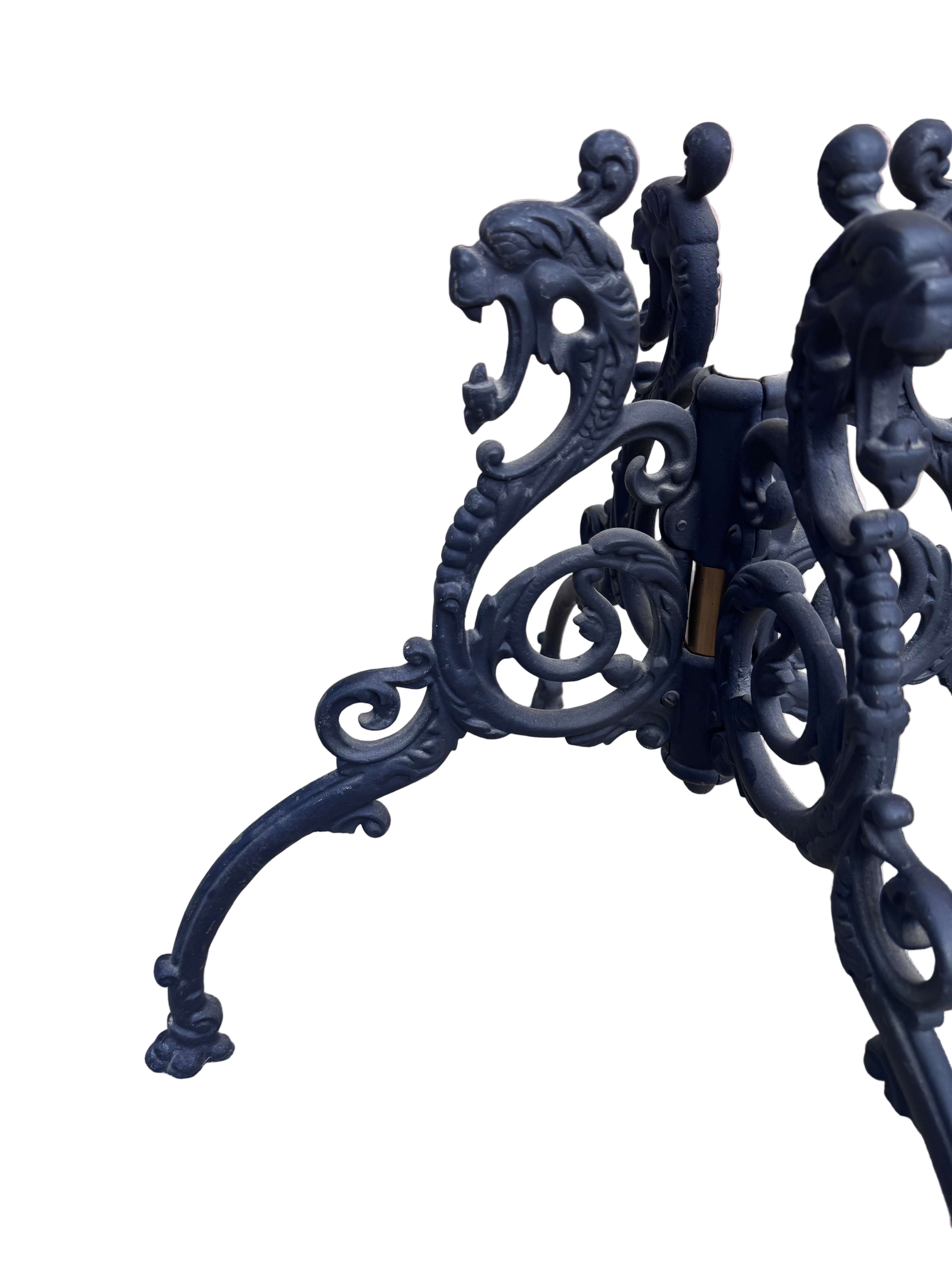 Antique Victorian Federal Style Brass, Wood and Wrought Iron Coat Rack with Eagle Finial