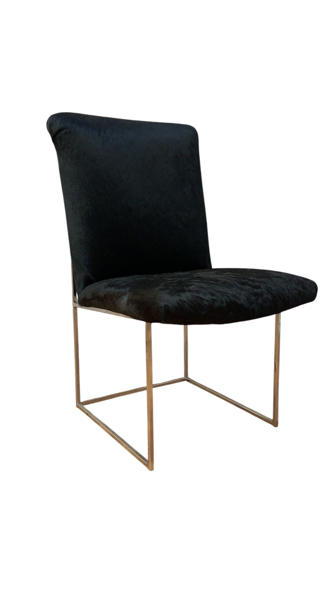 MCM Milo Baughman Chrome High Back Dining Chairs Newly Reupholstered - 6