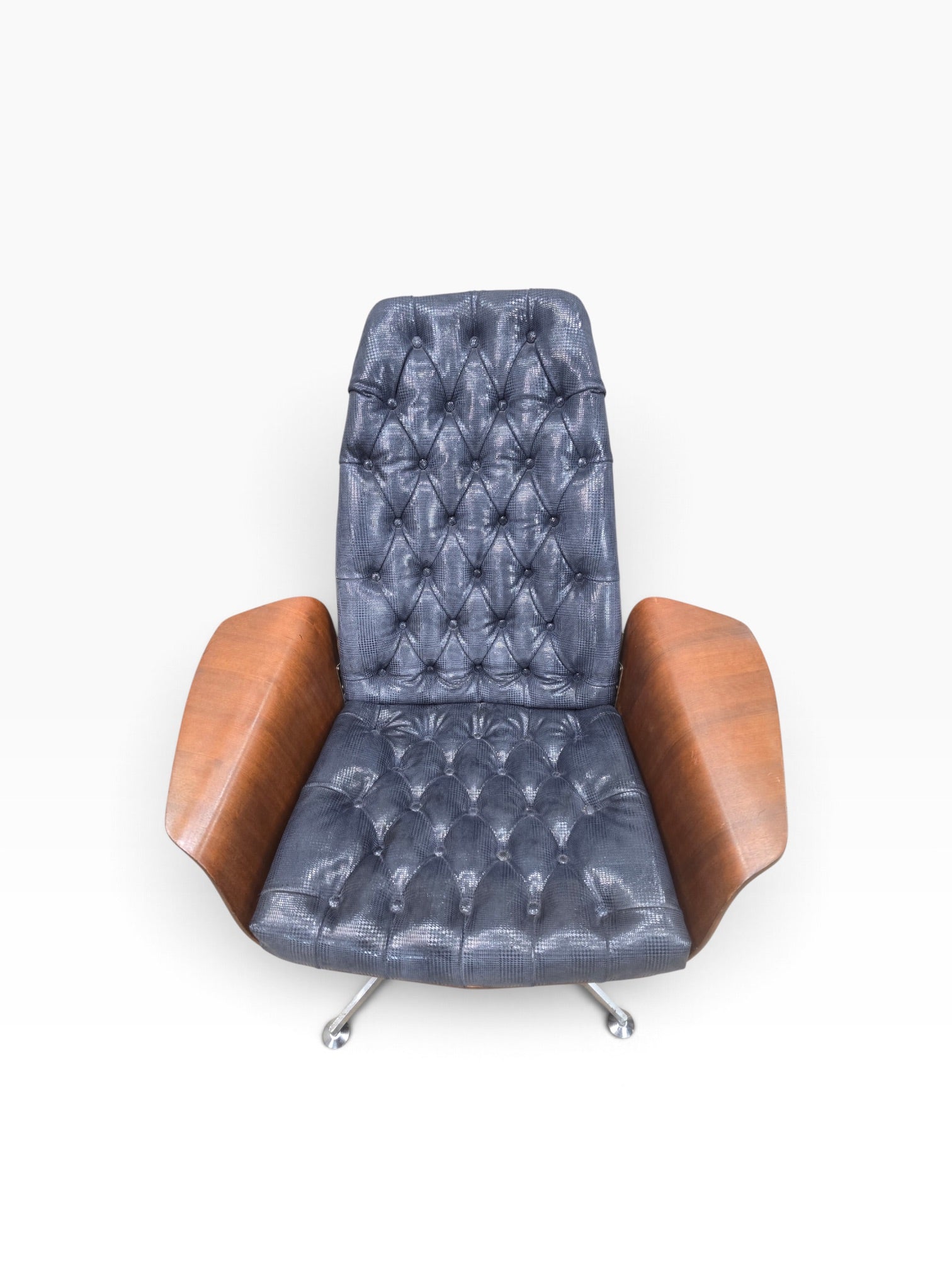 MCM George Mulhauser Mr. Chair Newly Reupholstered