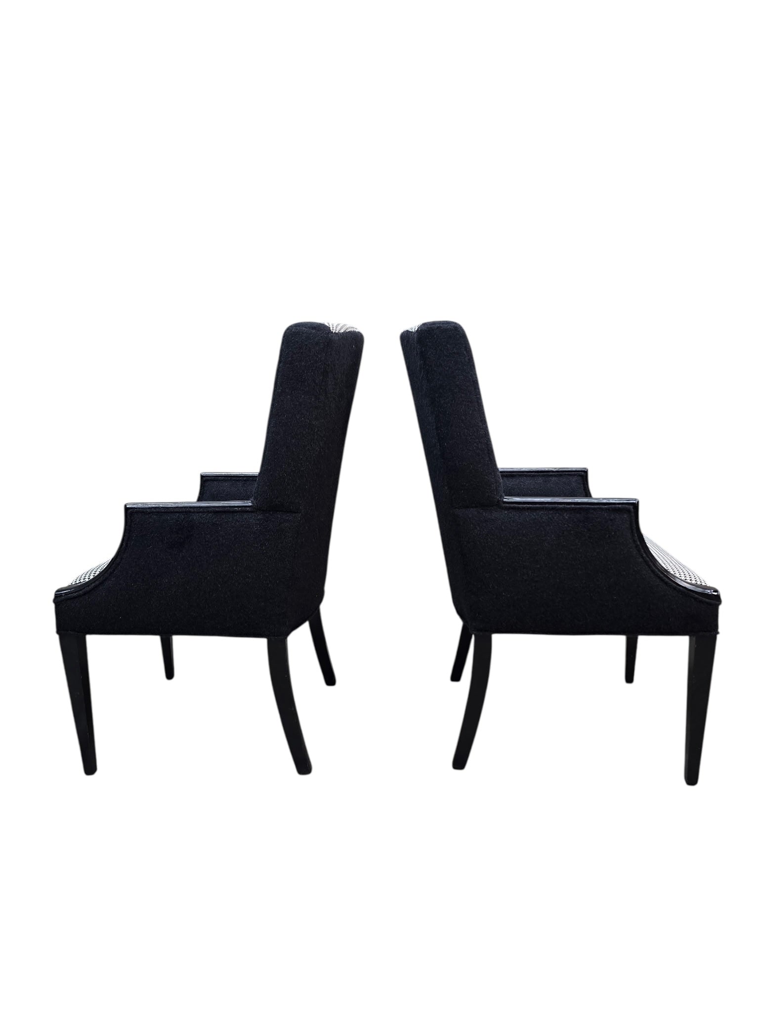 Vintage Lounge Chairs Newly Reupholstered - Pair