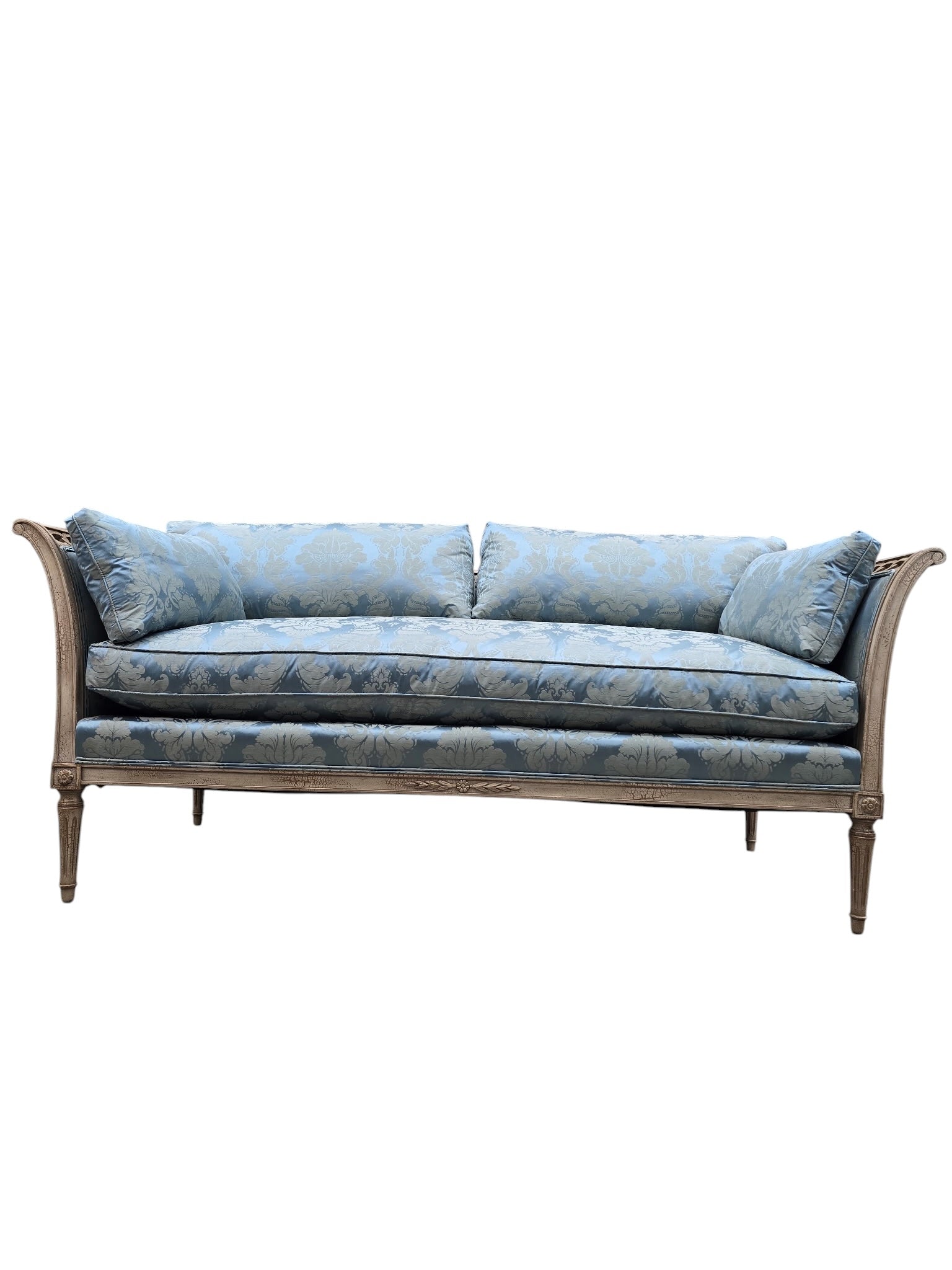 Hollywood Regency / Neoclassical Style Sofa by TRS Furniture, Inc.