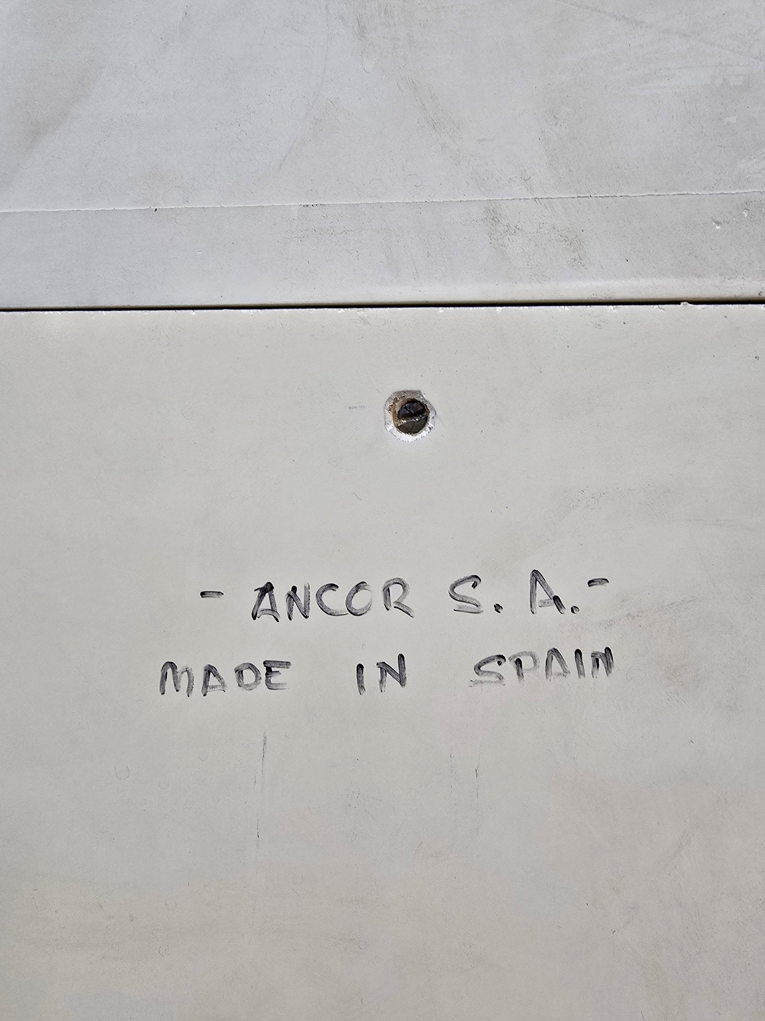 MCM Etched and Hand Painted Display Cabinet