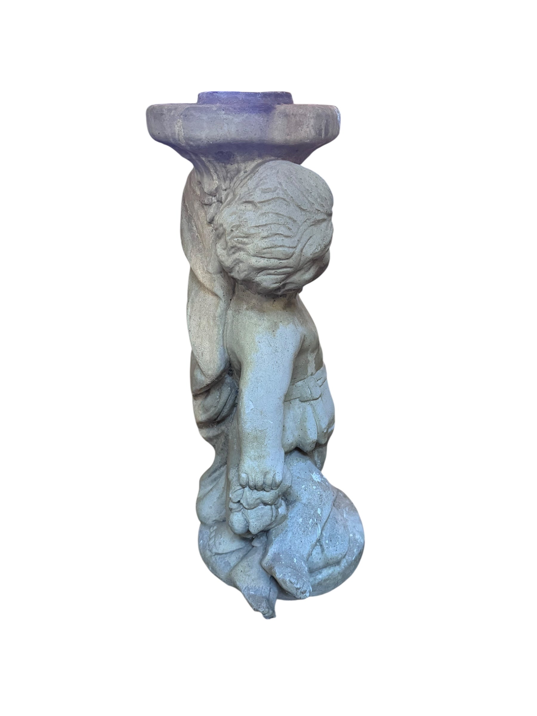 Vintage Neoclassical Style Cherub/Putti Garden Sculpture