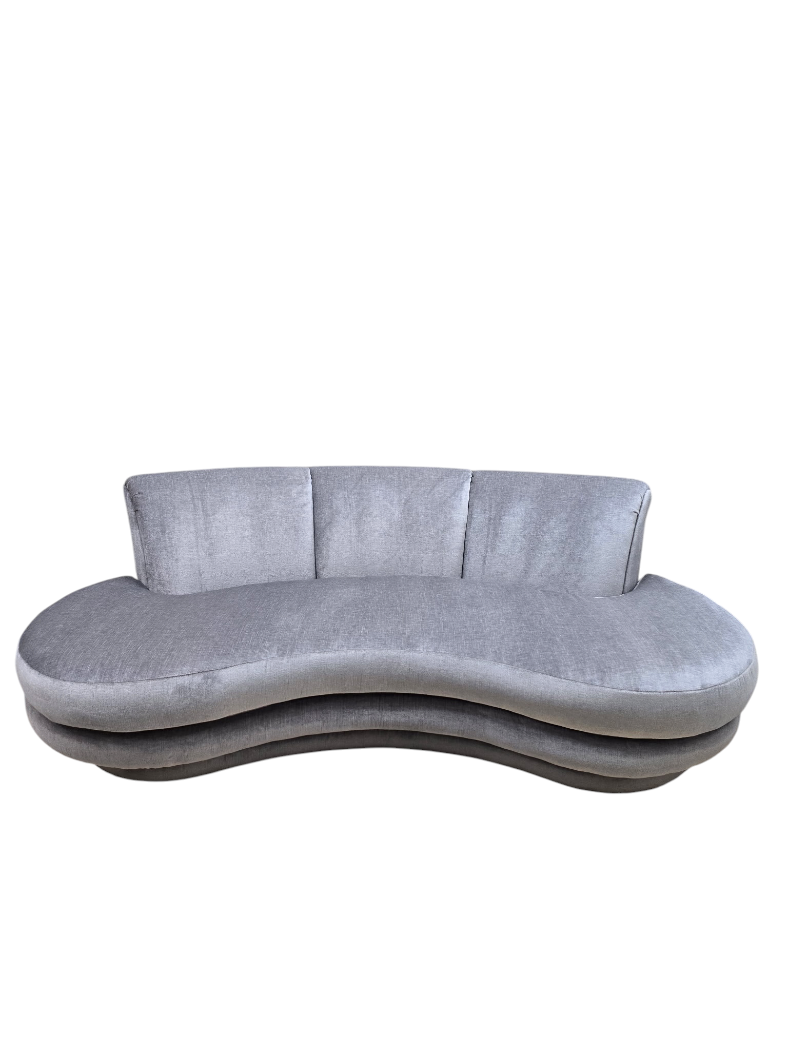 MCM Adrian Pearsall Kidney Shape Cloud Sofa Newly Reupholstered