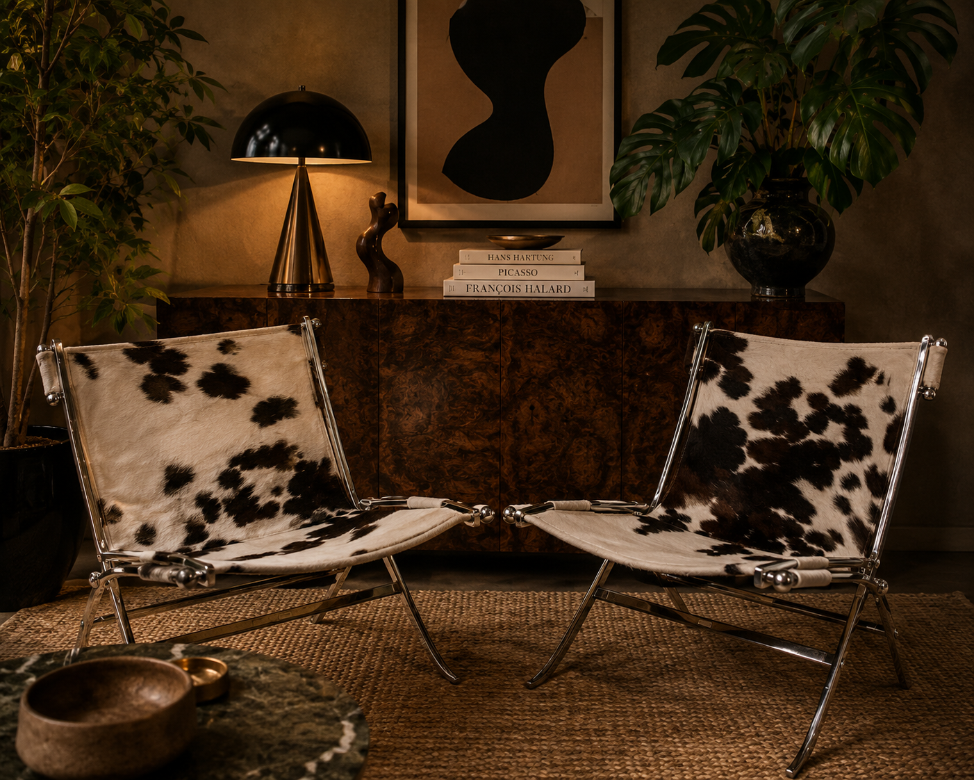 MCM Antonio Citterio ”Timeless” Lounge Scissor Chairs Newly Reupholstered - Pair