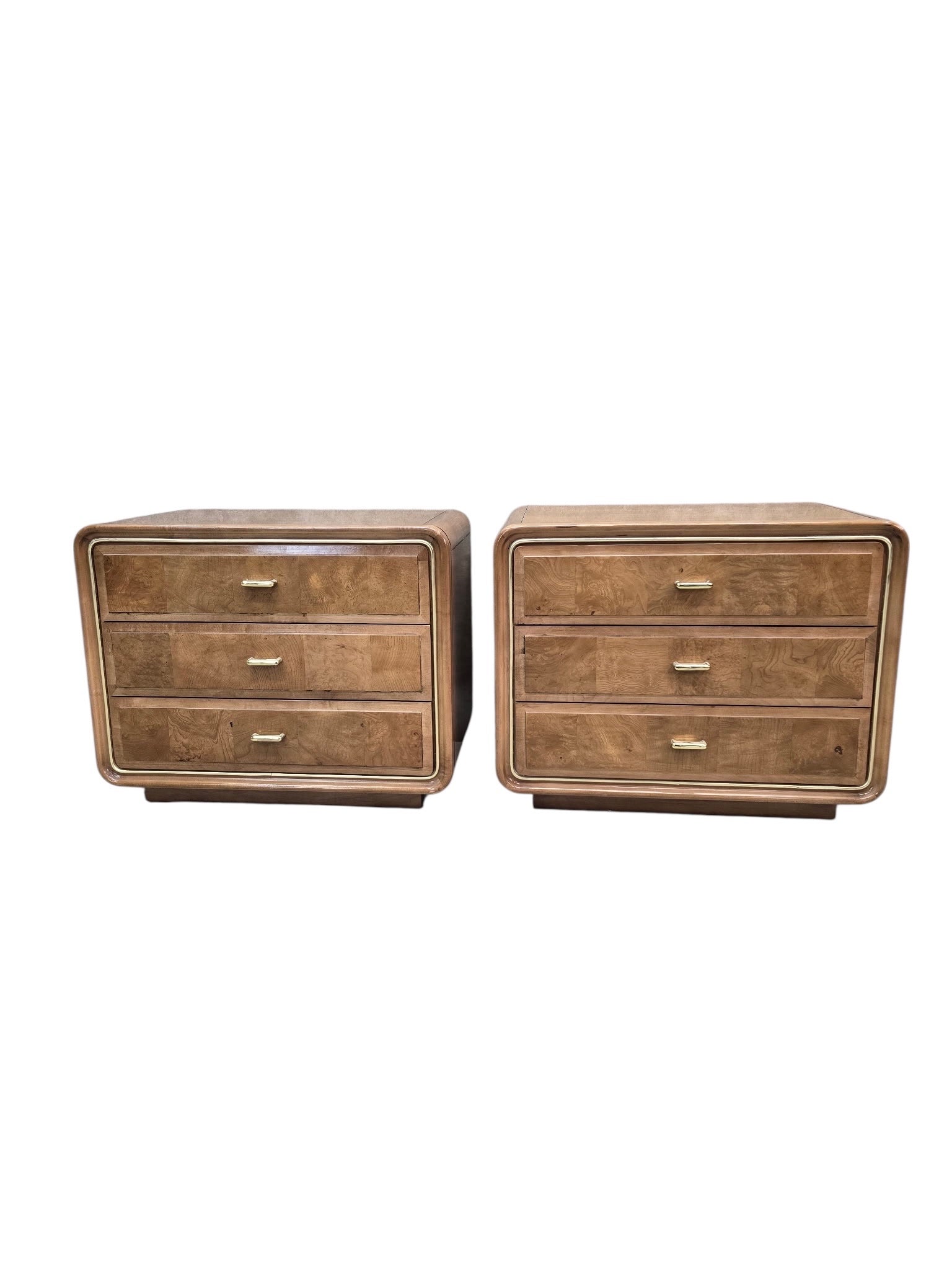 MCM Walnut Nightstand by American of Martinsville - Pair