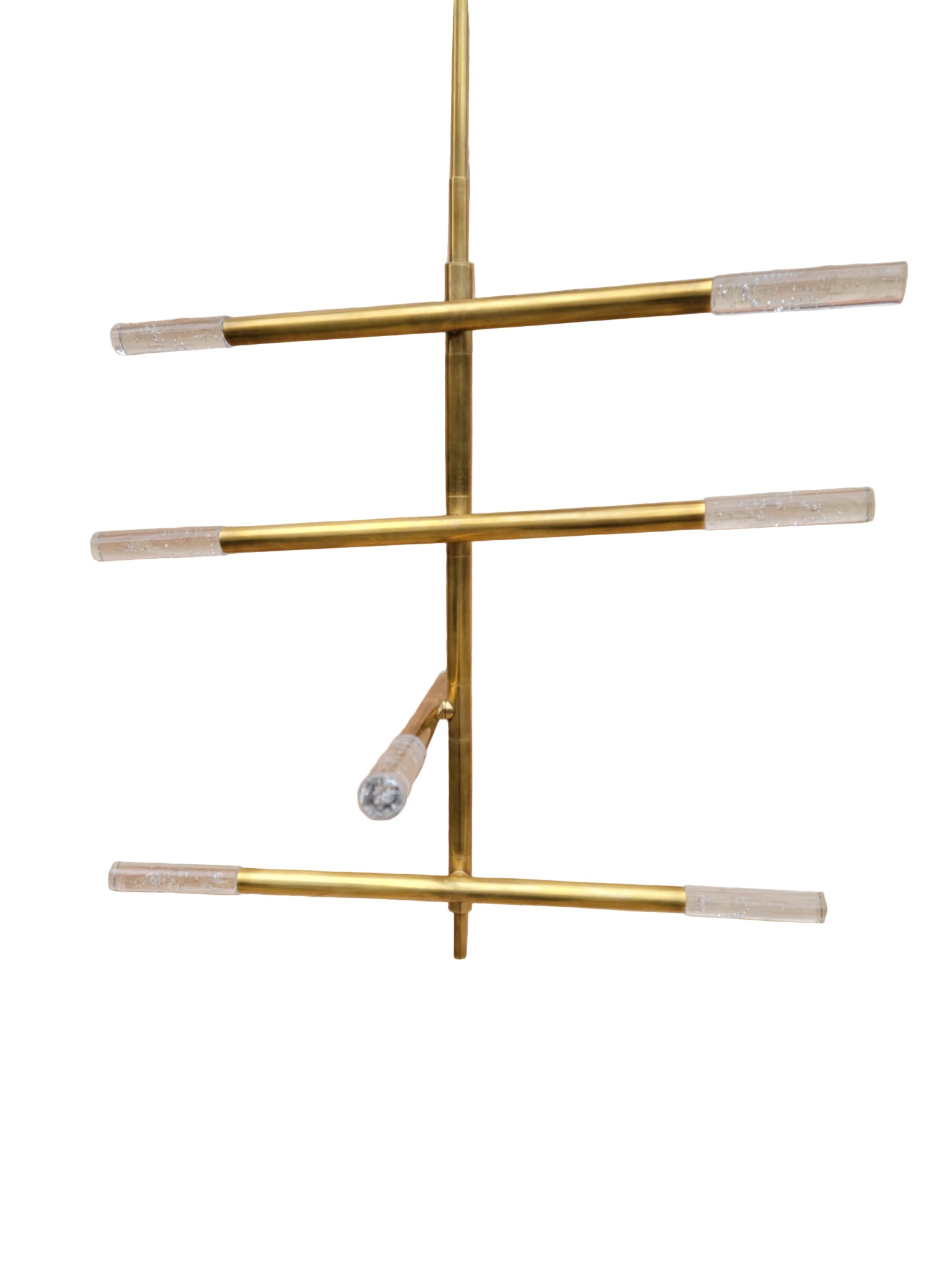 Kelly Wearstler Rousseau Articulating Chandelier in Brass Medium