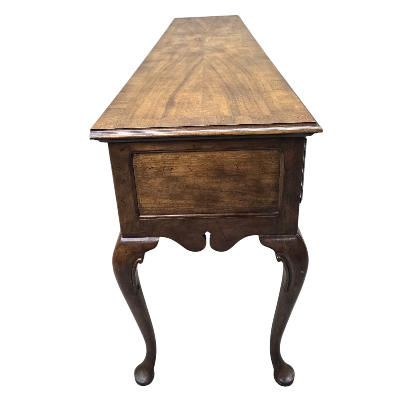Vintage Queen Anne Style Console Table by Baker Furniture