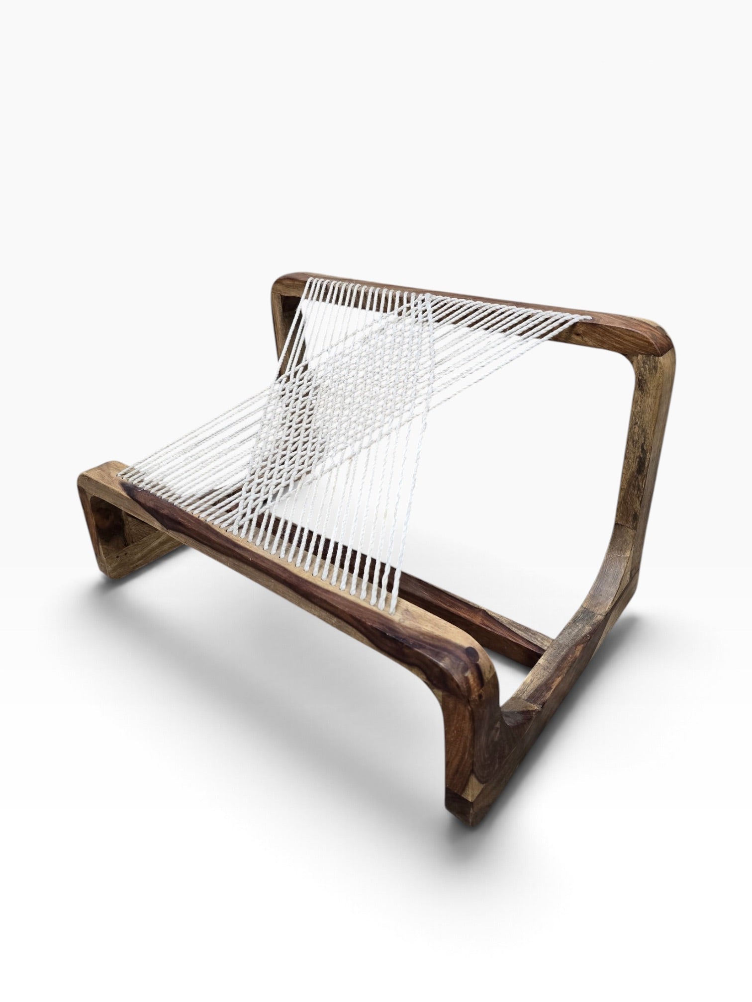 Swedish Chair and Ottoman by Asa Karner