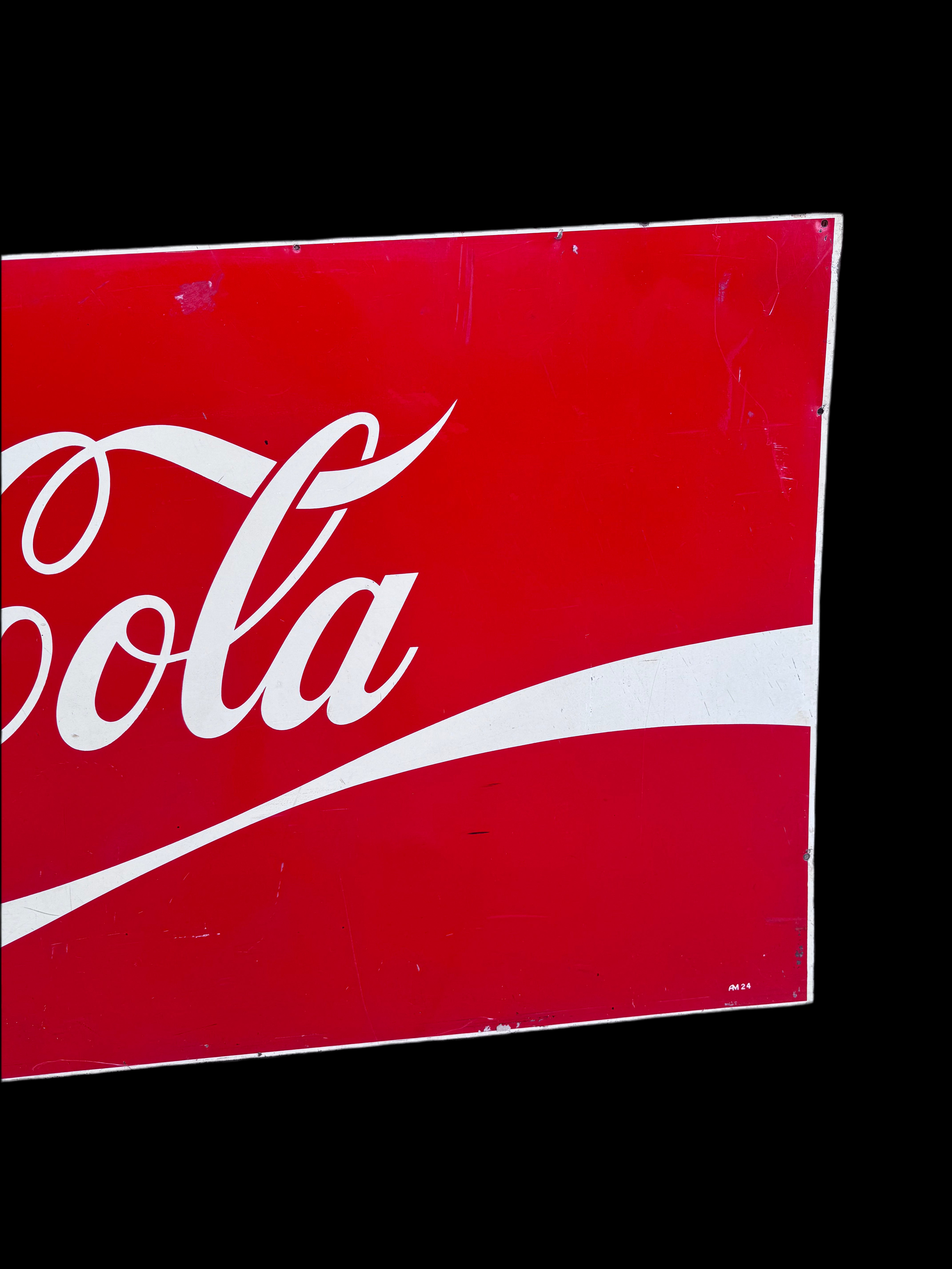 Vintage Metal Coca-Cola Sign