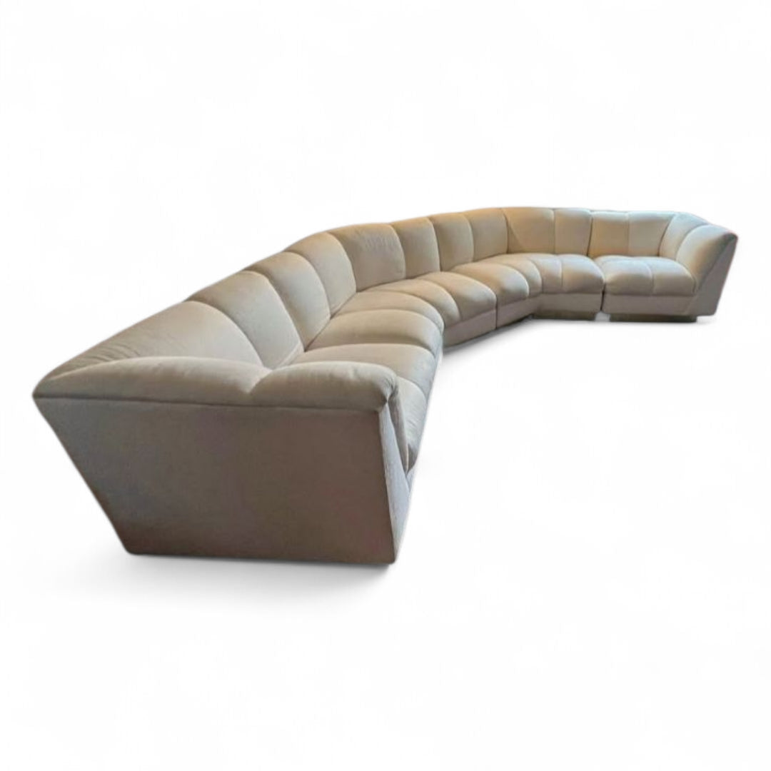 New - Vintage Modern 6 Piece Sofa for Upholstery