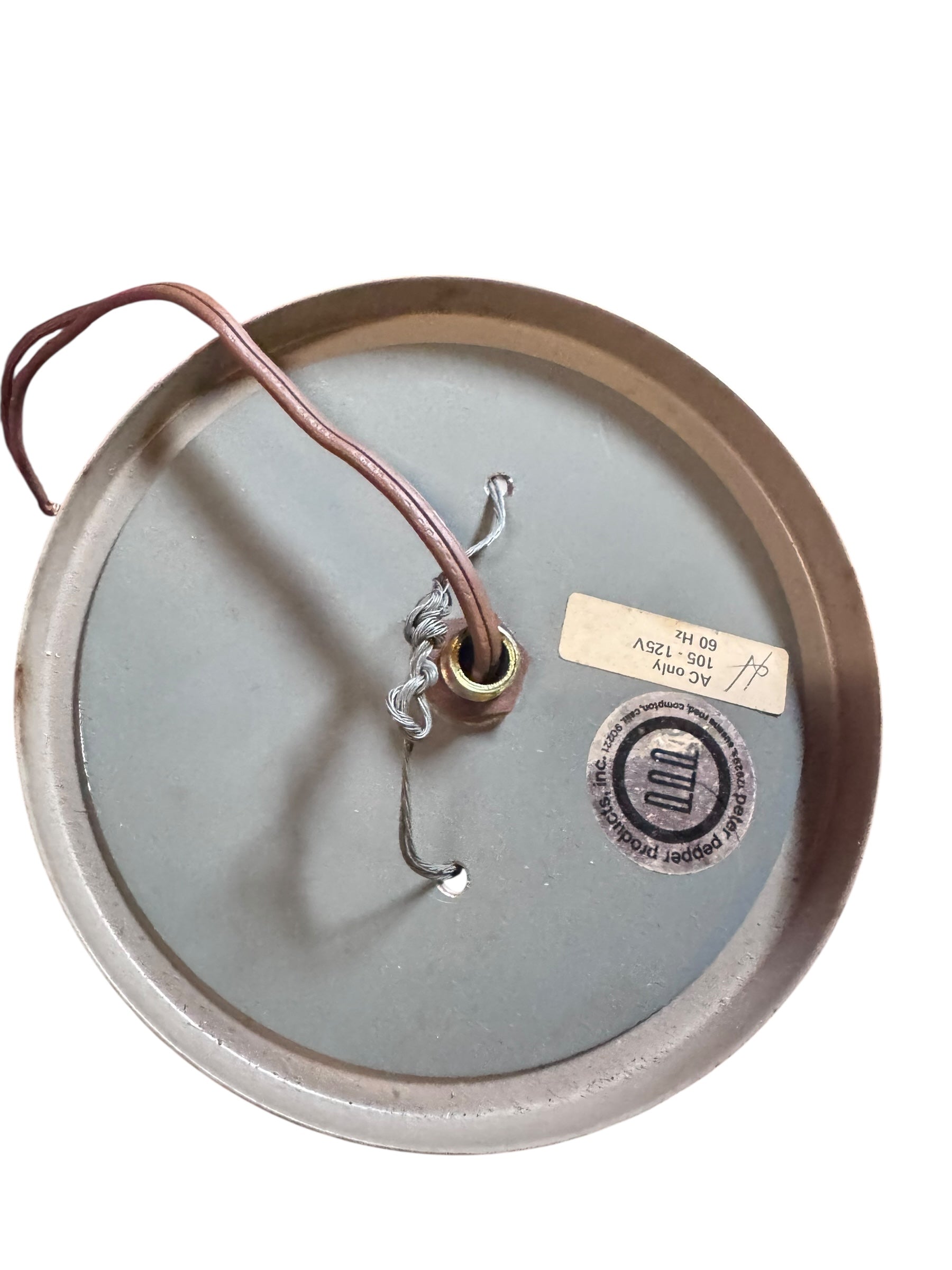 Vintage Industrial Double Sided School Clock - Pair