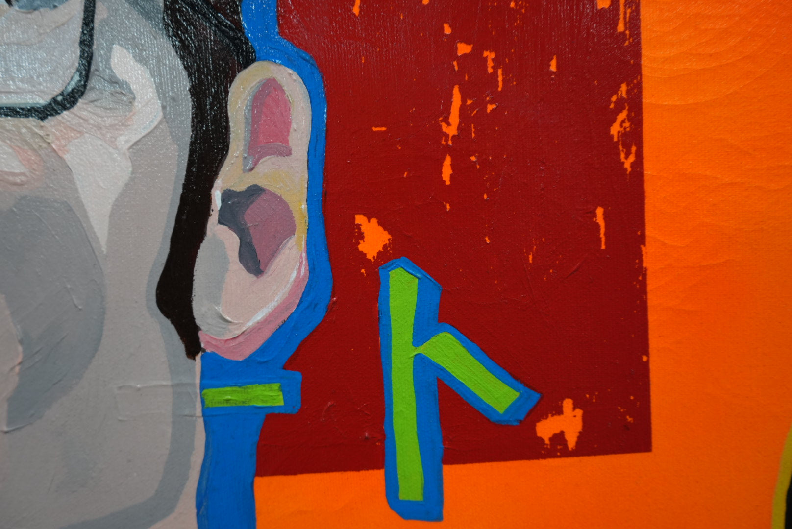 Pop Art Illustration Acrylic on Canvas by Jeff Lassiter