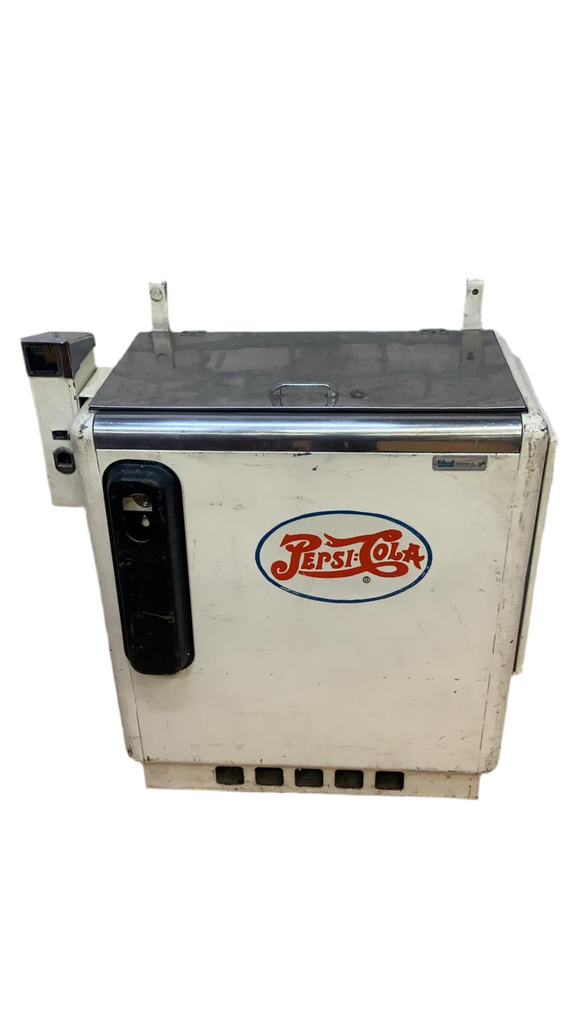 Vintage Classic Pepsi Slide Cooler Vending Machine