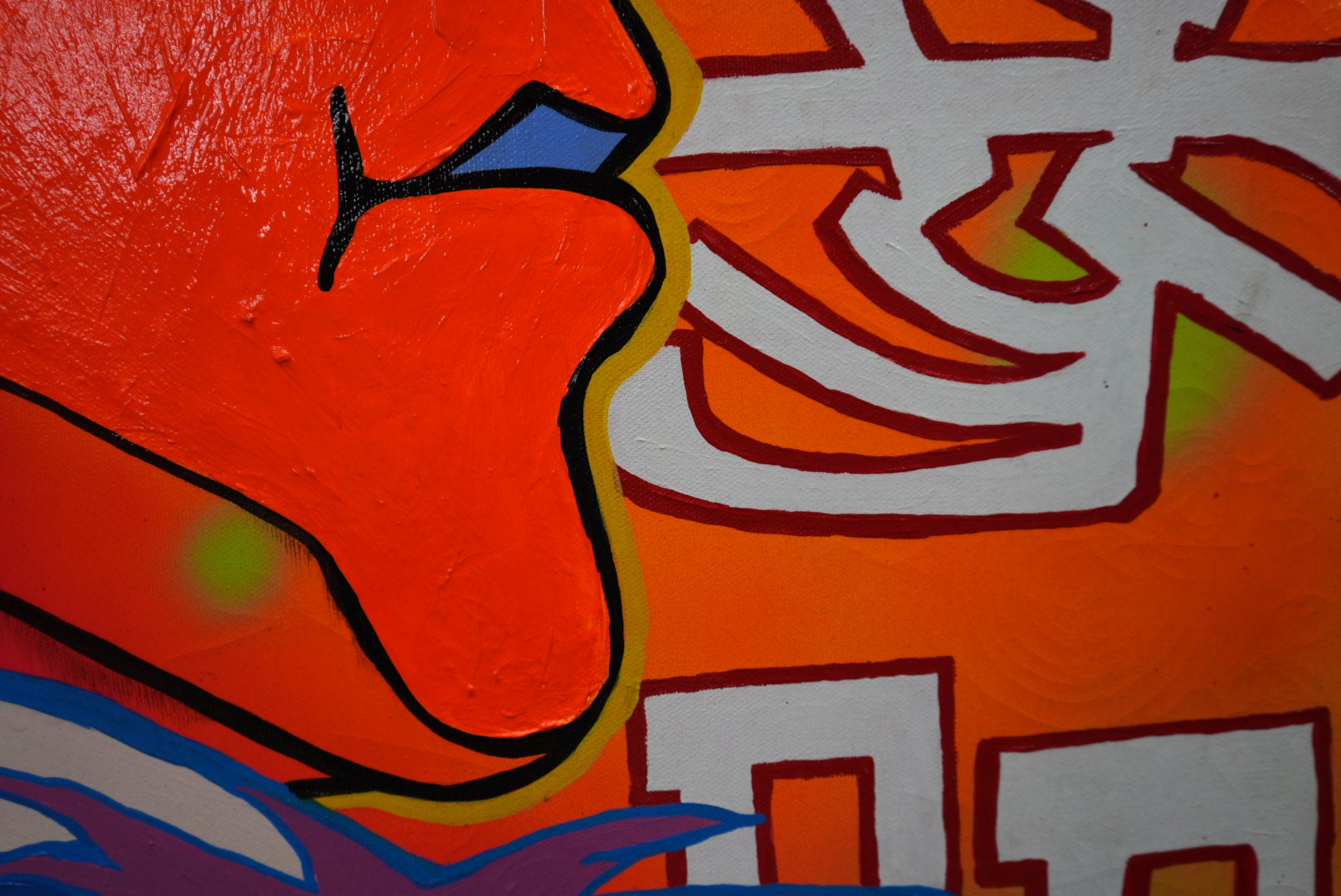 Pop Art Illustration Acrylic on Canvas by Jeff Lassiter