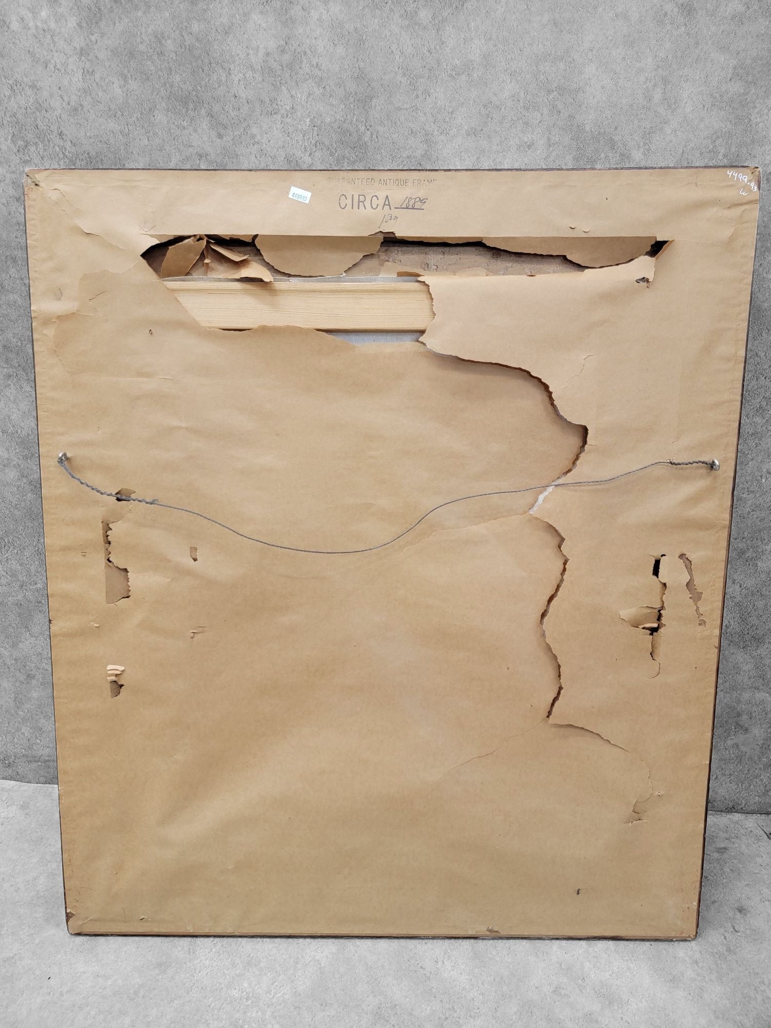 Antique ”The Collector”  Painting Signed by Navarro