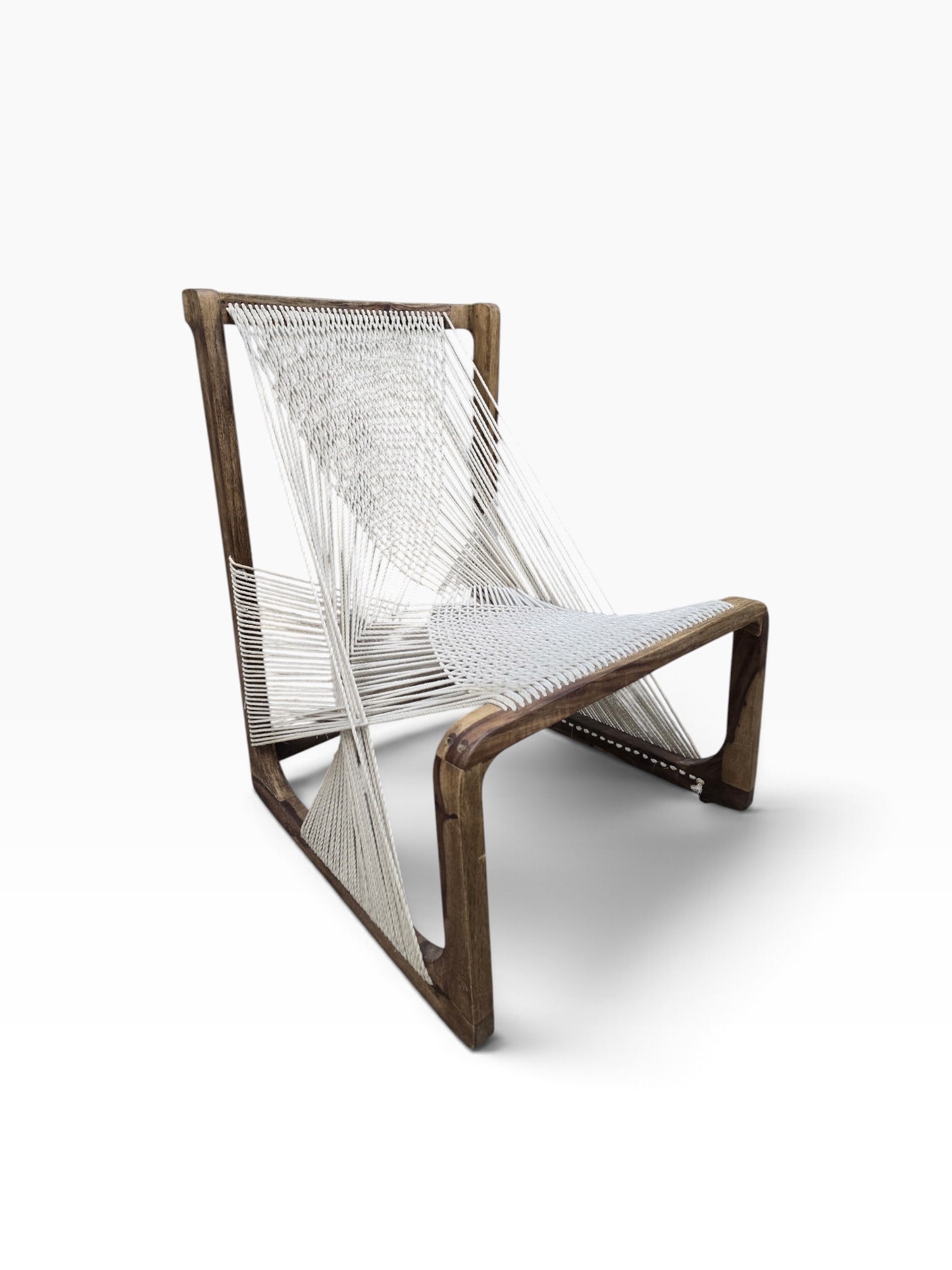 Swedish Chair and Ottoman by Asa Karner