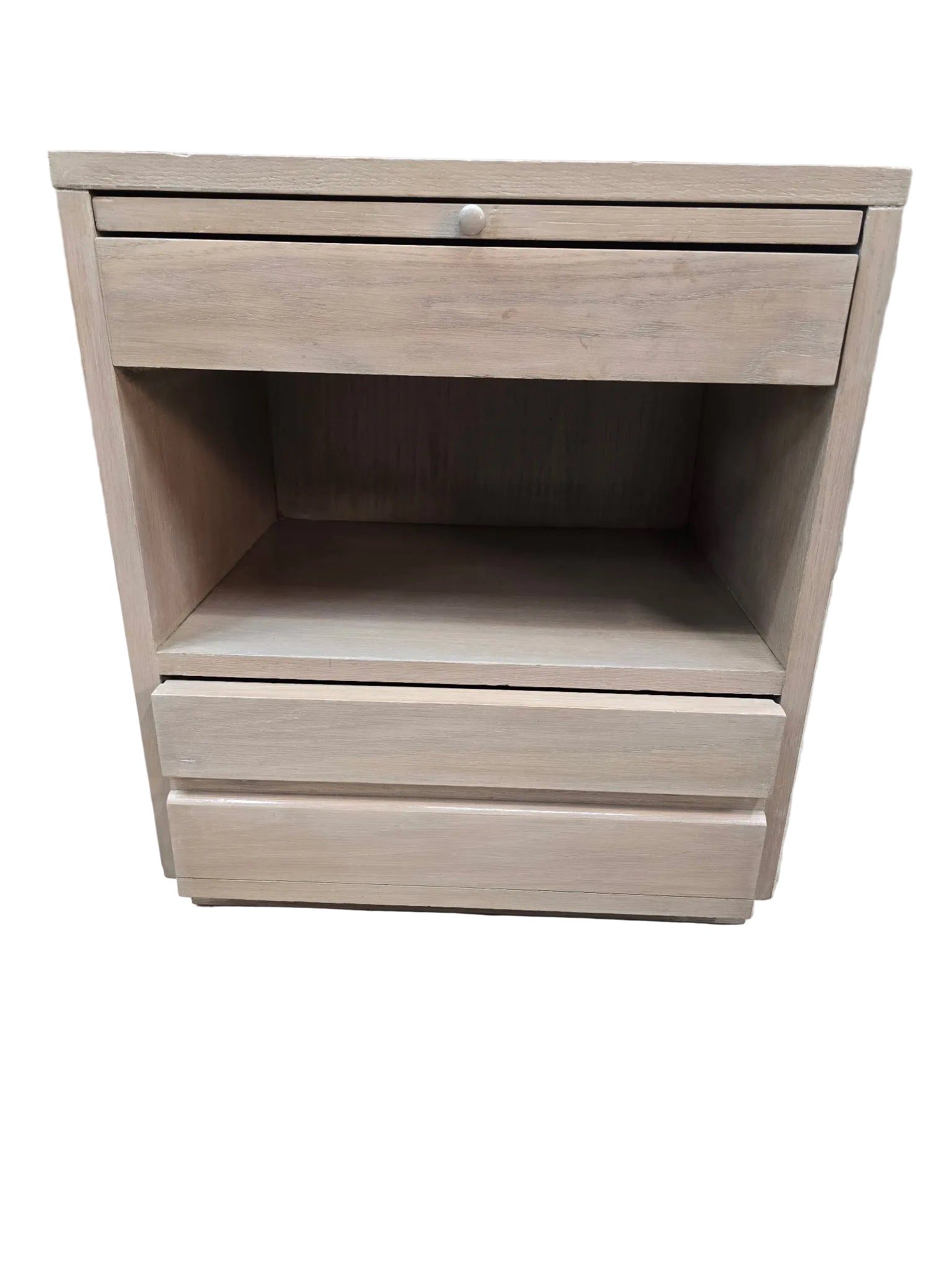 MCM Driftwood Nightstand by Sligh Cross Country Collection - Pair