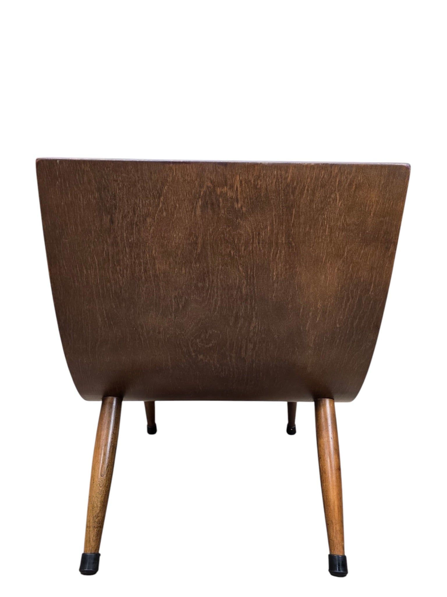 MCM Bentwood Scoop Chairs by Carter Brothers Newly Reupholstered - Set of 2
