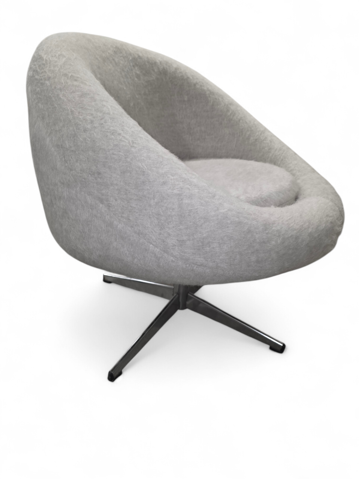 MCM Swivel Retro Tub Chair Newly Reupholstered