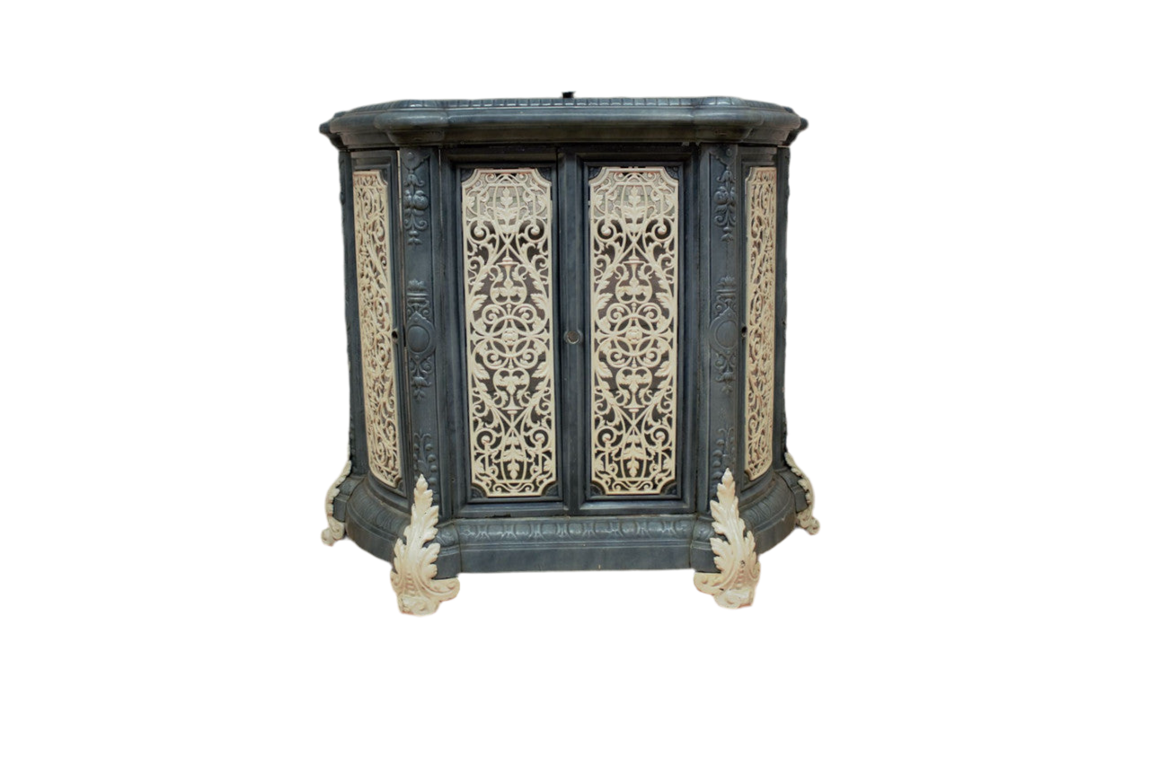 Antique French Victorian Ornate Style Radiator Cover – Vintage Grind House