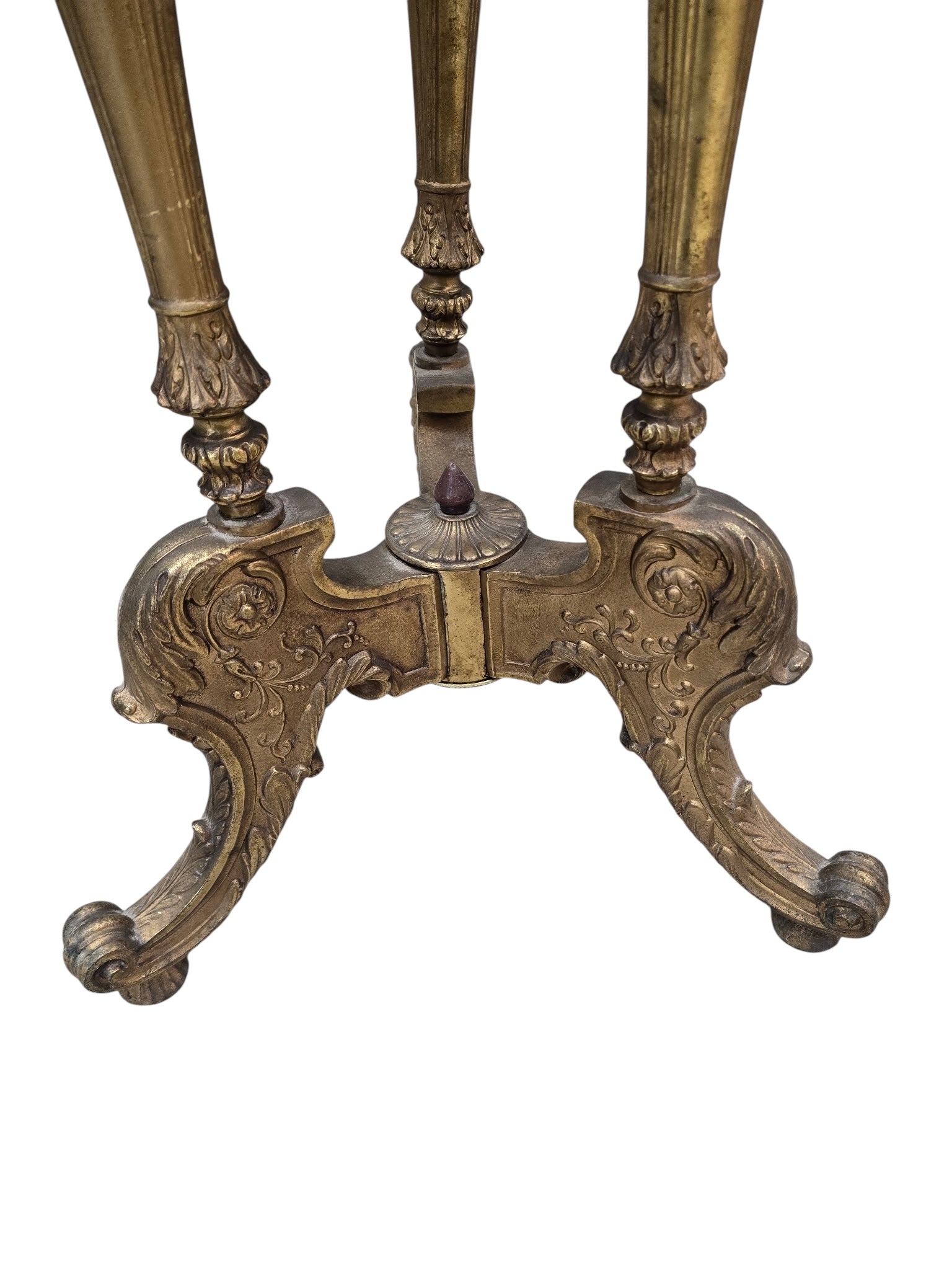 Antique Louis XVI Style Pedestal Side Table