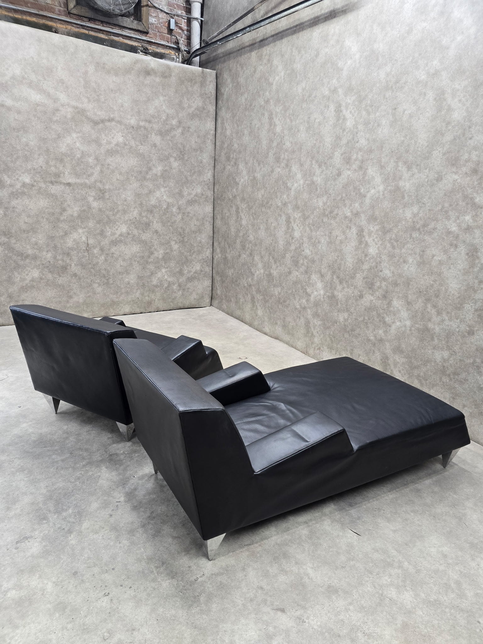 NEW - Vintage Chair and Chaise Lounge by Catherine Chanicci - 2 Piece Set