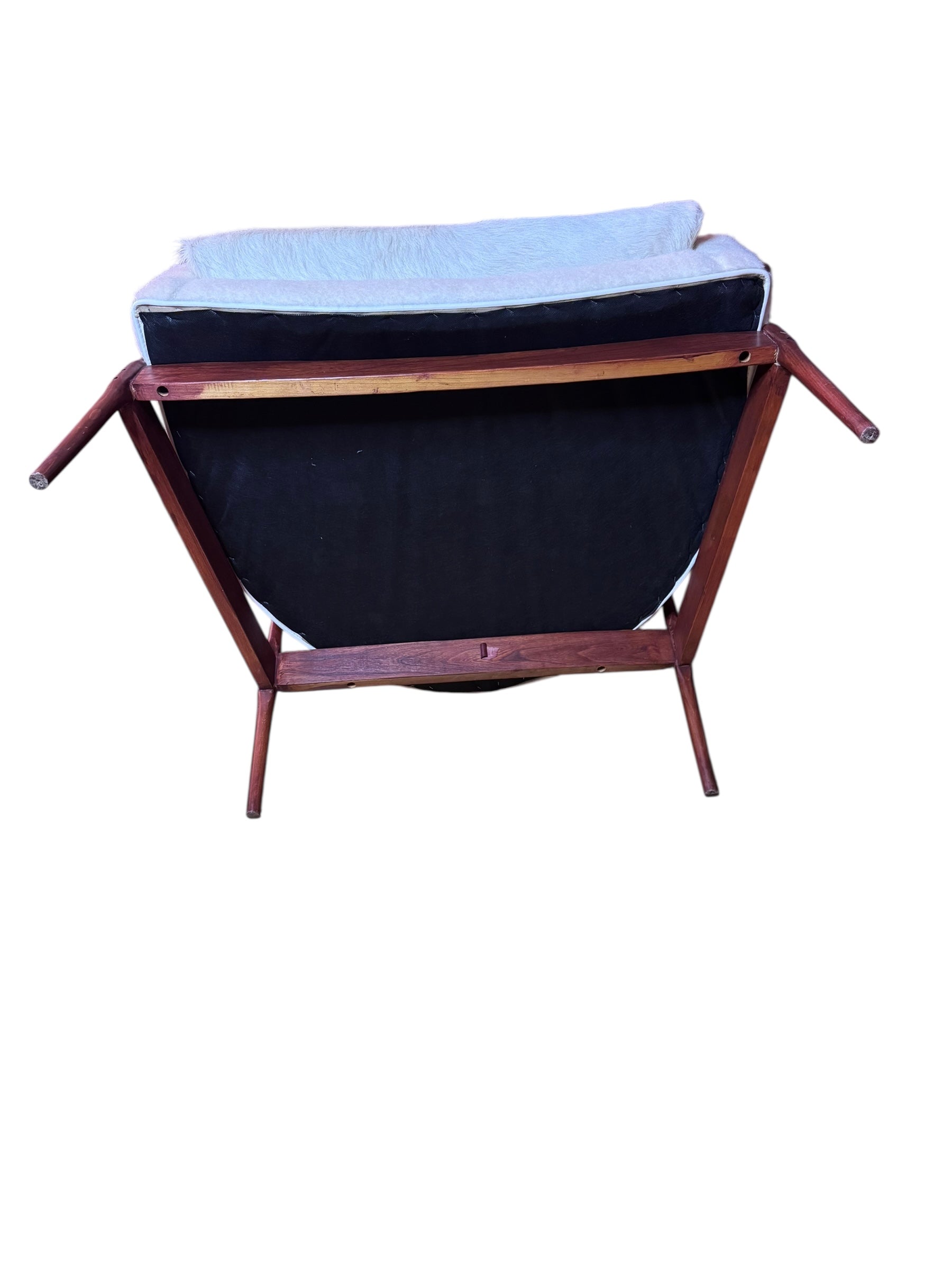 MCM Lawrence Peabody Low Barrel Back Lounge Chair Newly Upholstered