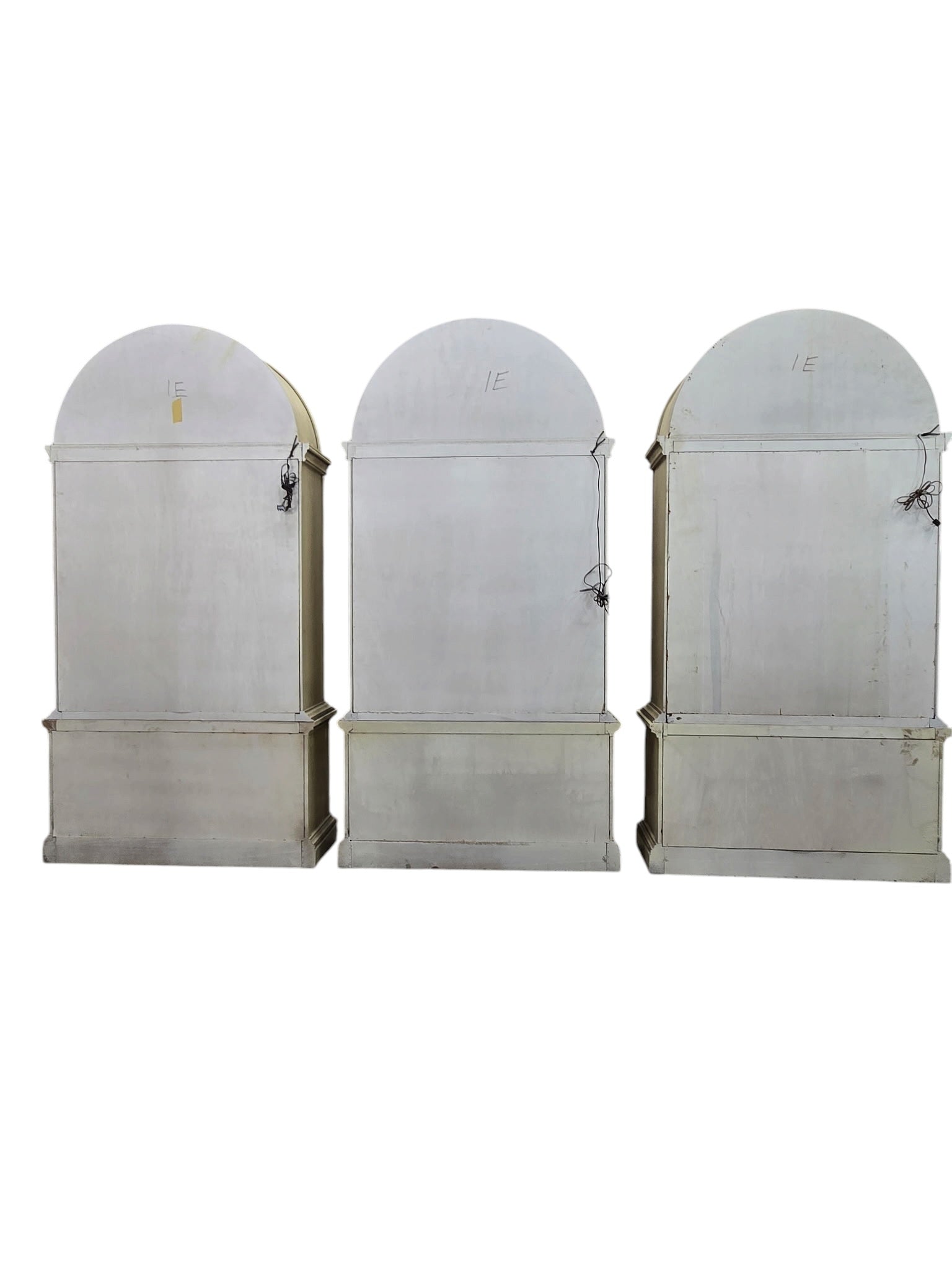 New - Vintage Neoclassical Style Architectural Display Cabinets By Bernhardt - 3