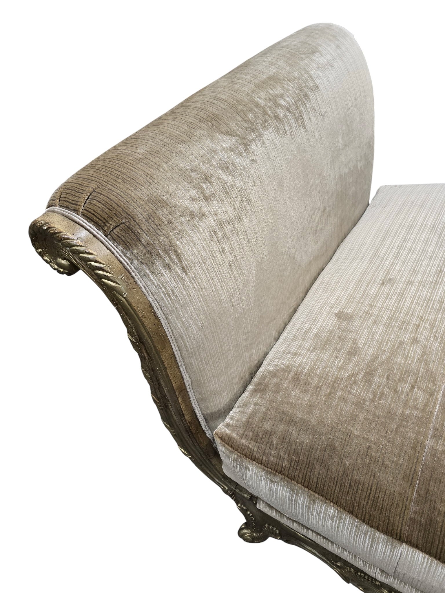 Vintage Marge Carson French Louis XV Style Daybed Newly Reupholstered