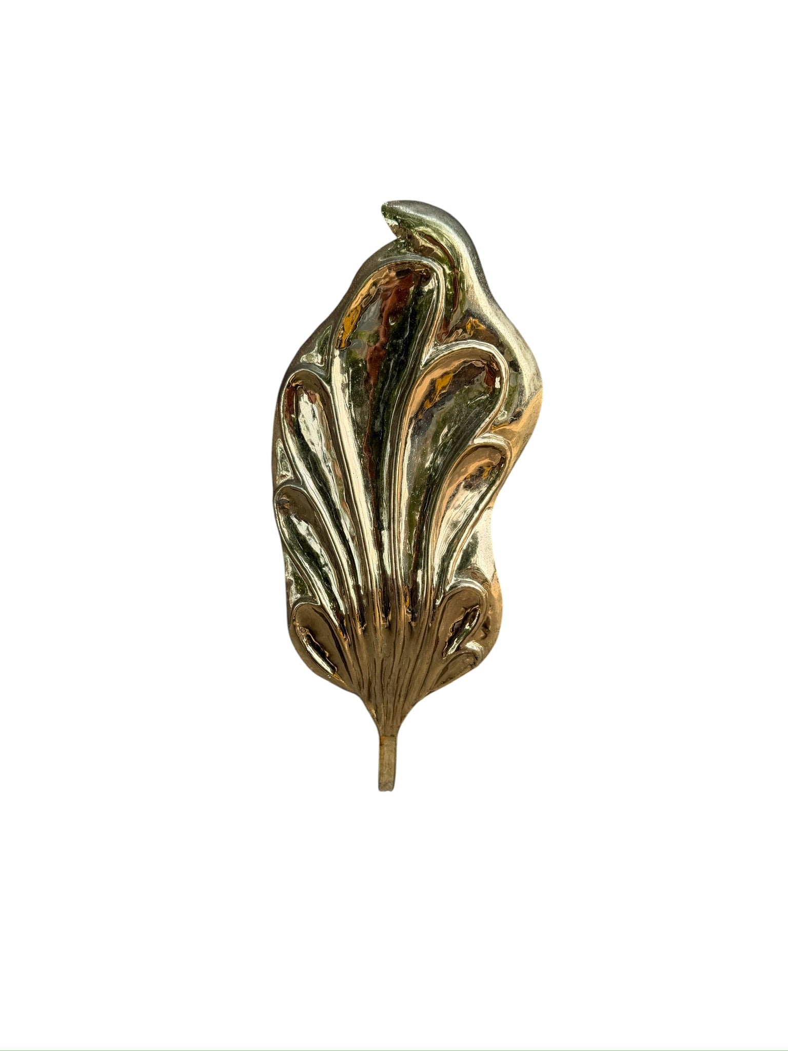Italian Leaf Wall Sconce by Carlo Giorgi and Tommaso Barbi