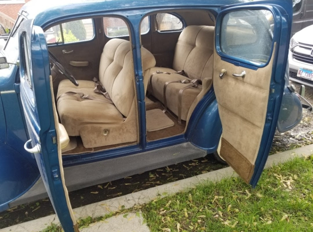 1939 Vintage Plymouth Special Deluxe 4 Suicide Door Sedan Car