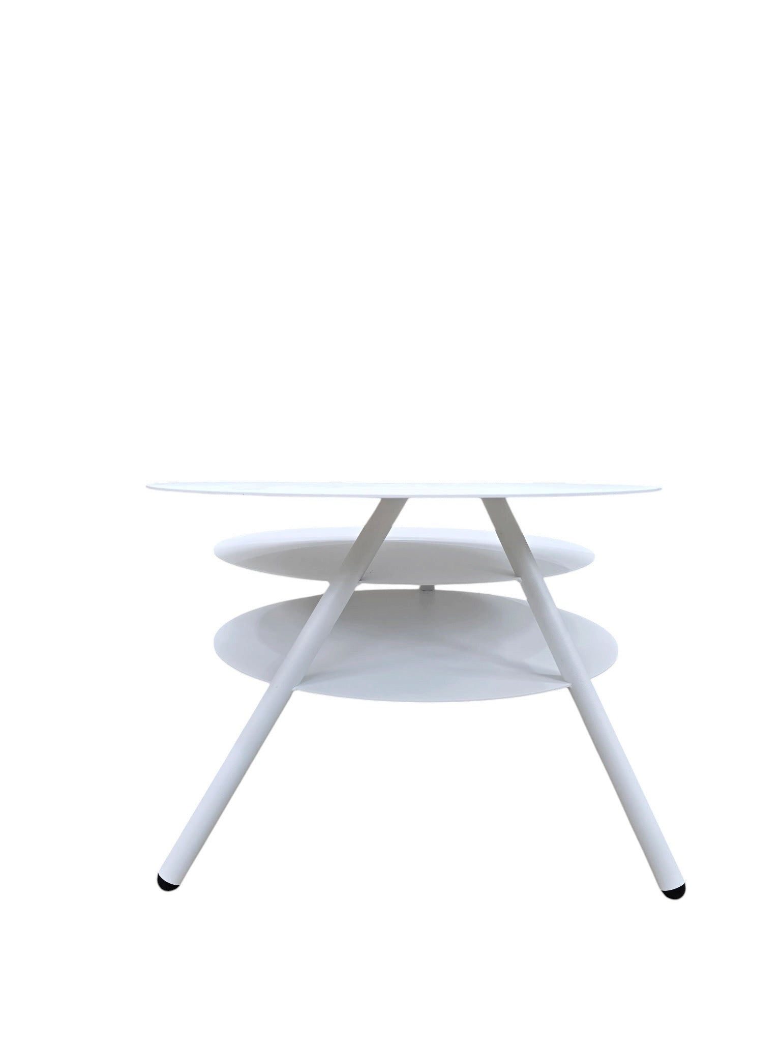 Trio Big White Coffee Table by Julian Appelius for Pulpo