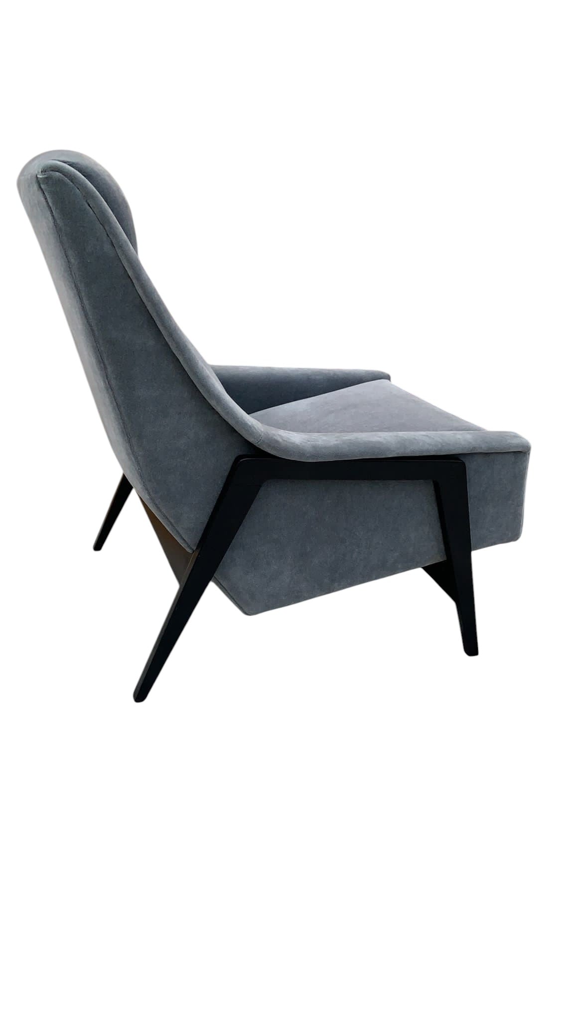 MCM Lounge Chair by Dux  Newly Reupholstered