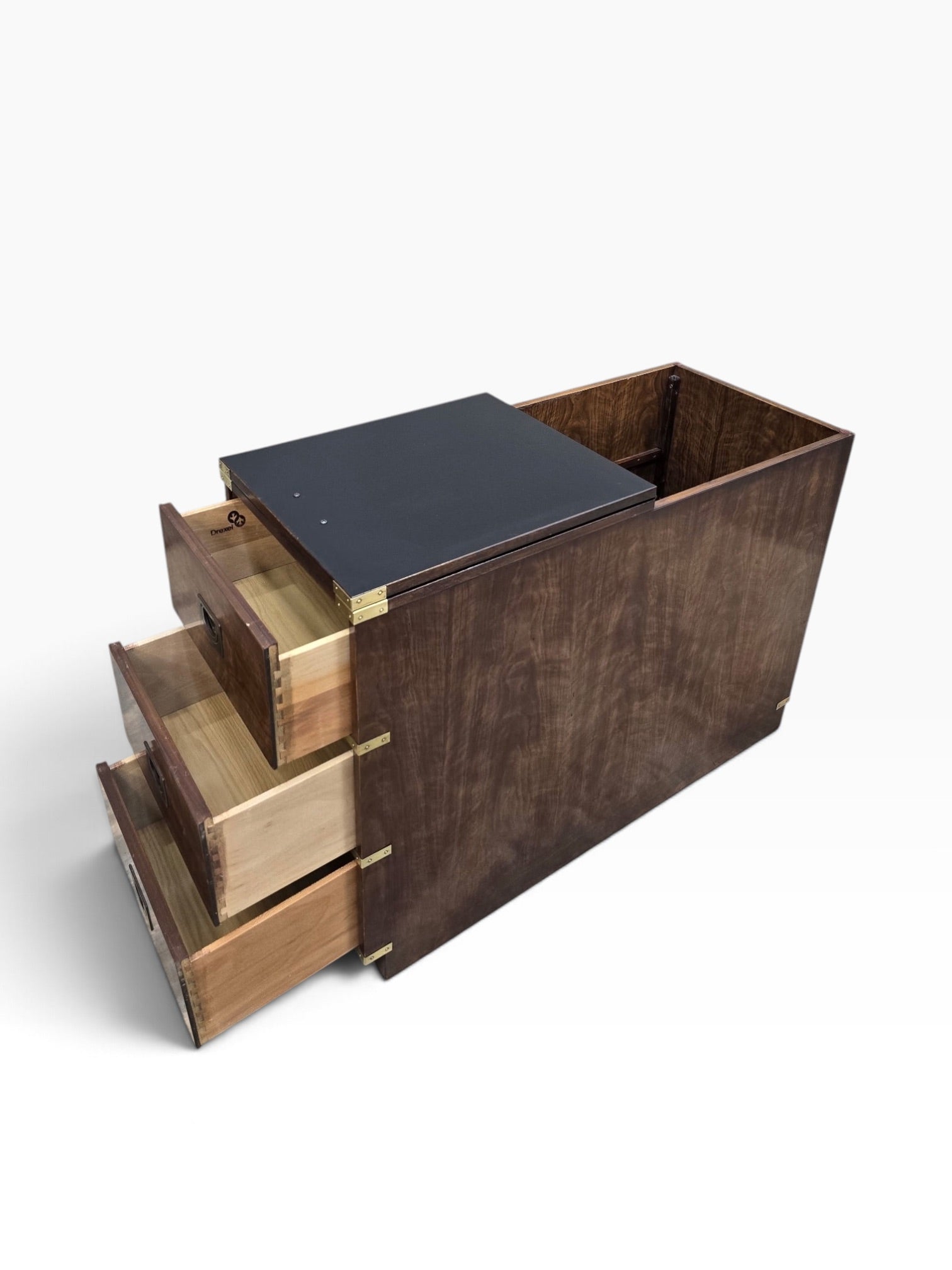 New - MCM Campaign Style File Chest by Drexel
