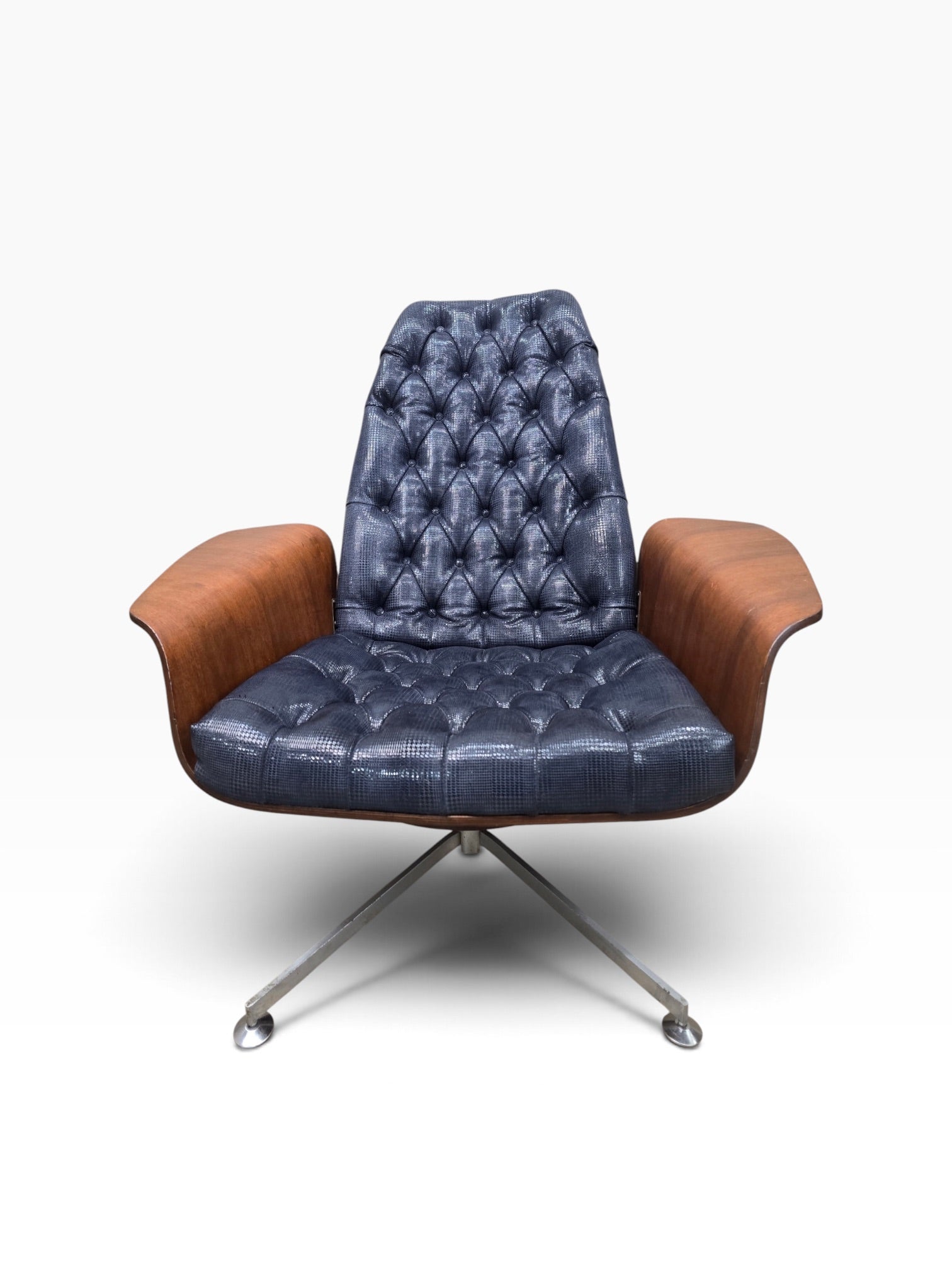 MCM George Mulhauser Mr. Chair Newly Reupholstered