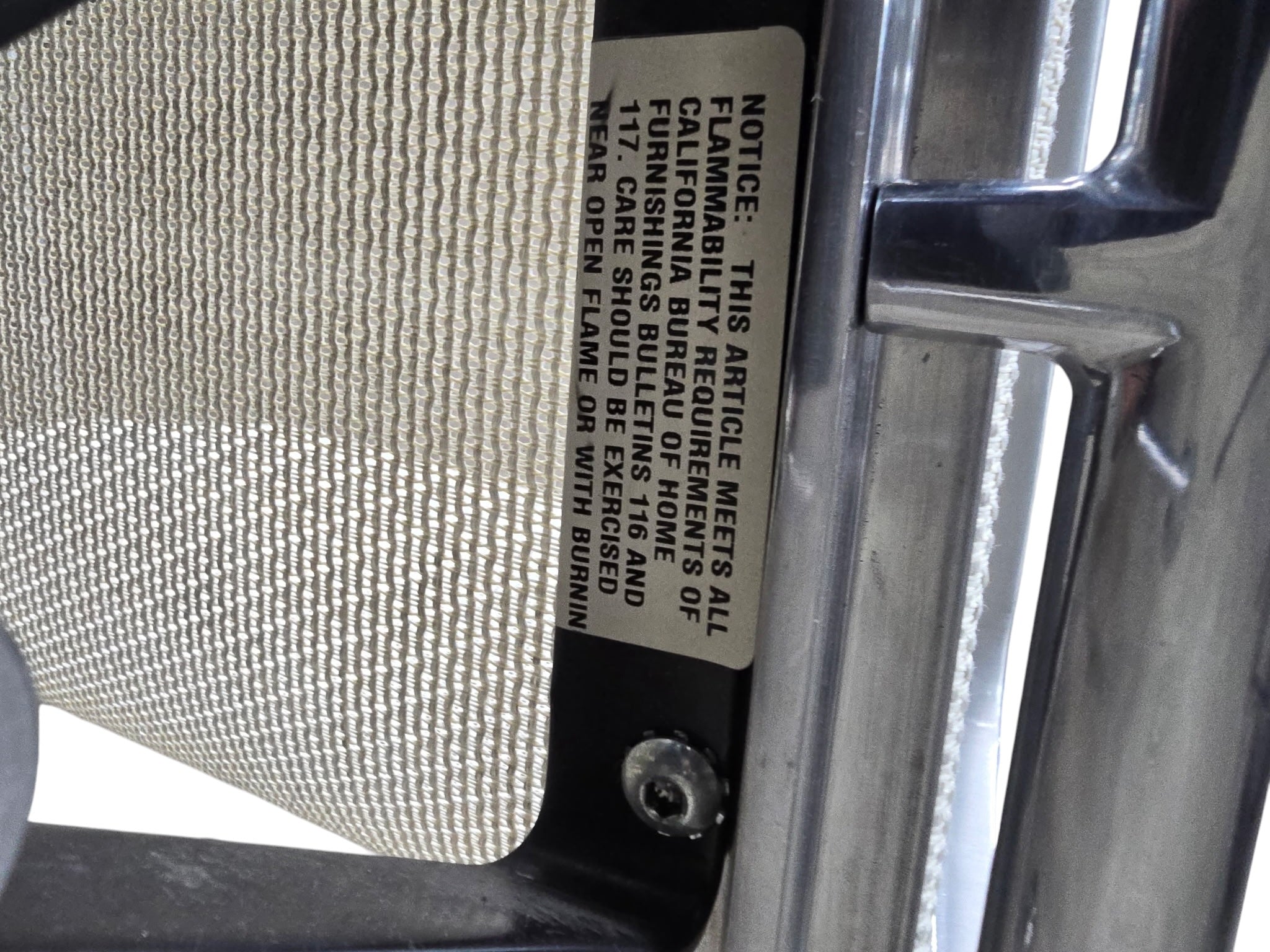 MCM Herman Miller Eames White Mesh Low Back Office Chairs - 6