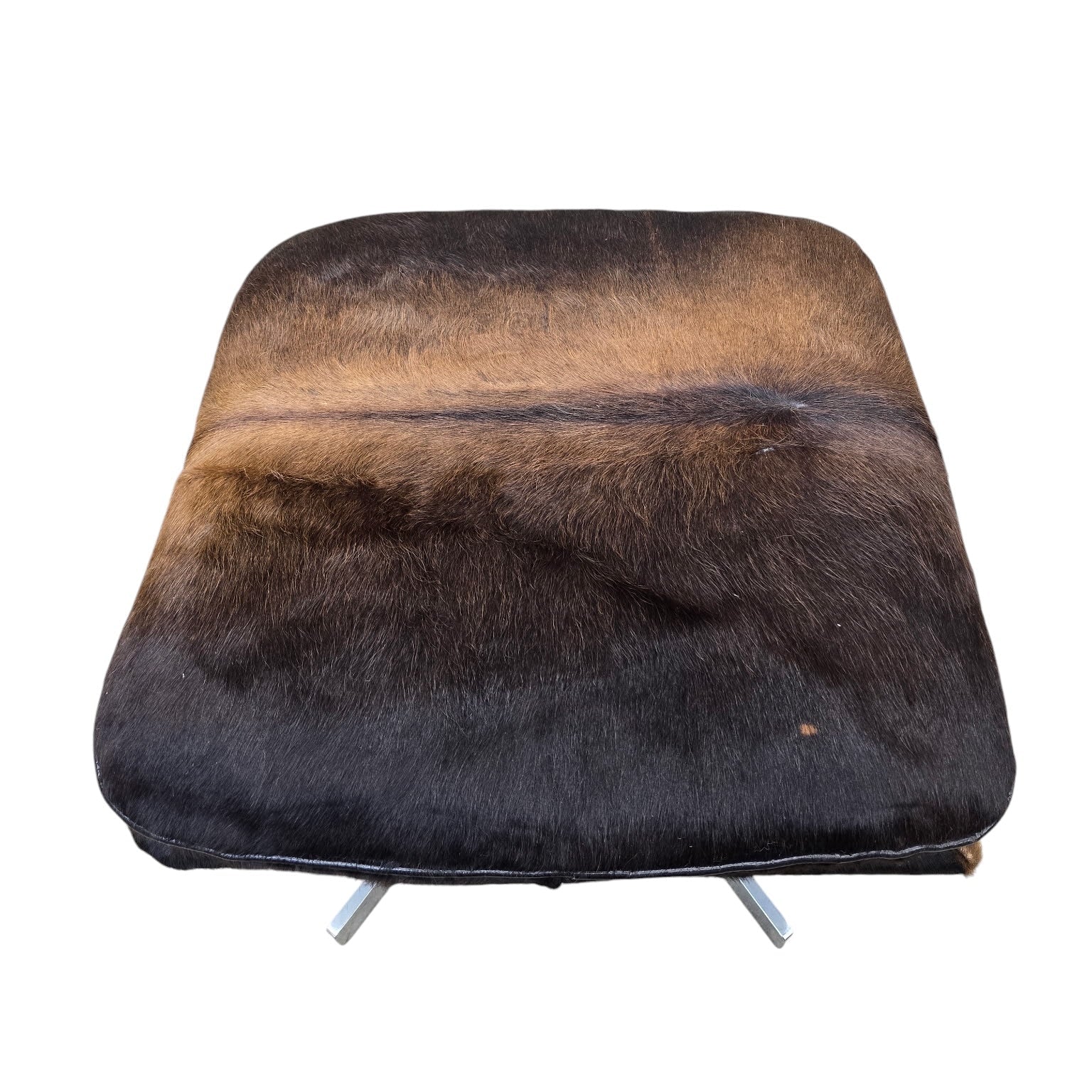 MCM De Sede Lounge Chair and Ottoman Newly Reupholstered