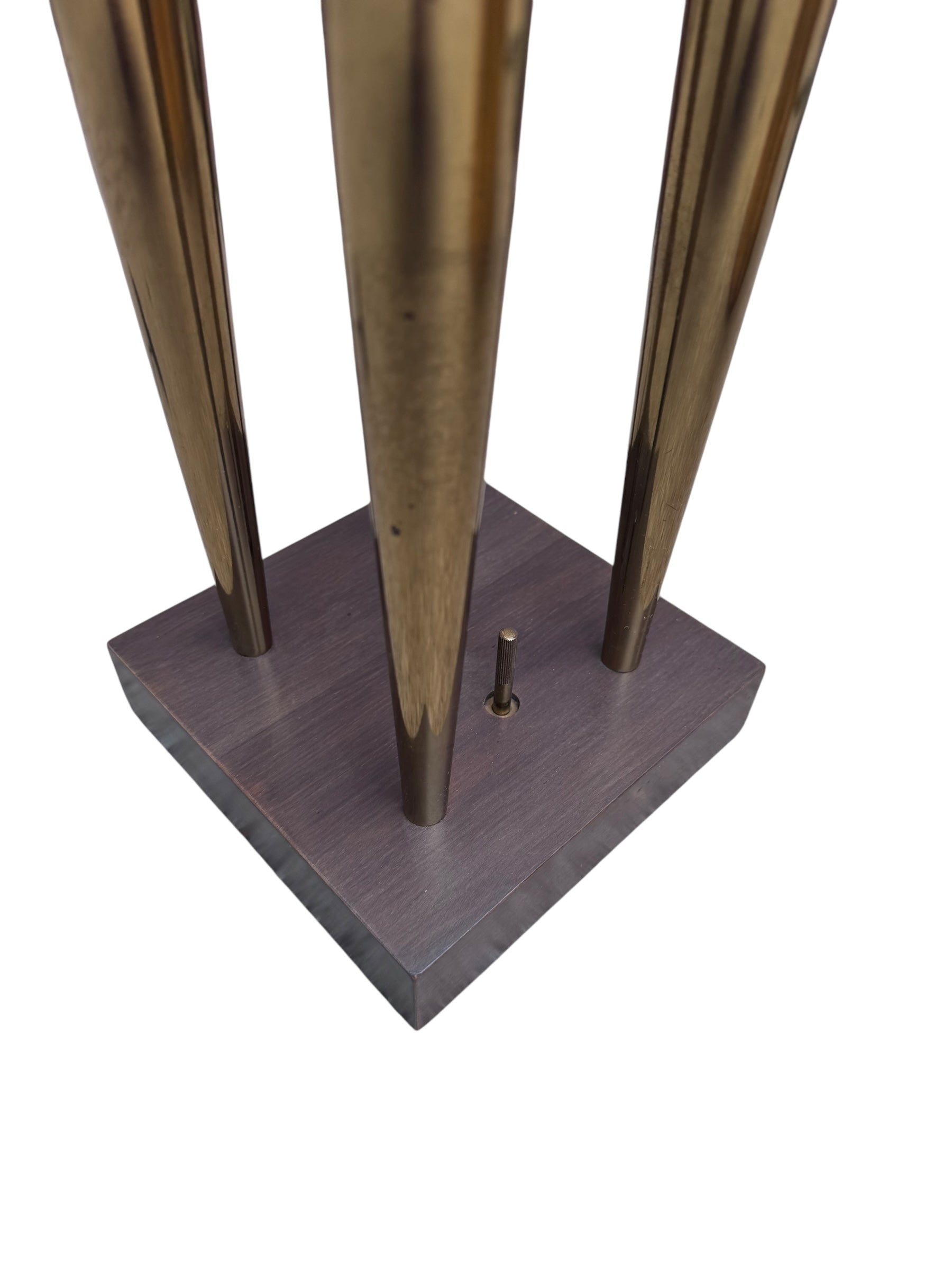 New - MCM Stiffle Candelabra Lamp by Tommi Parzinger