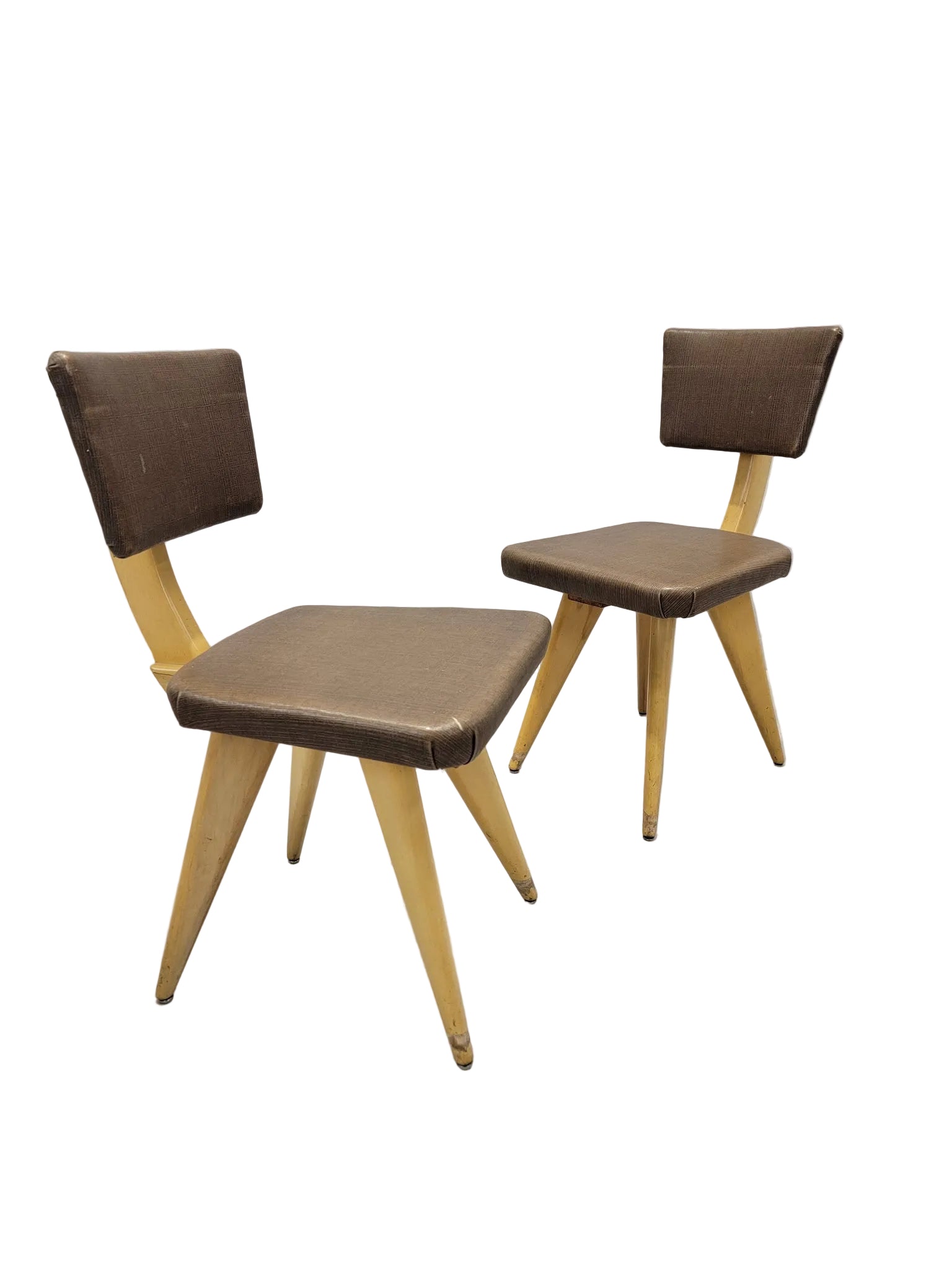 MCM Italian Style Sculptural Dining Chairs – 8