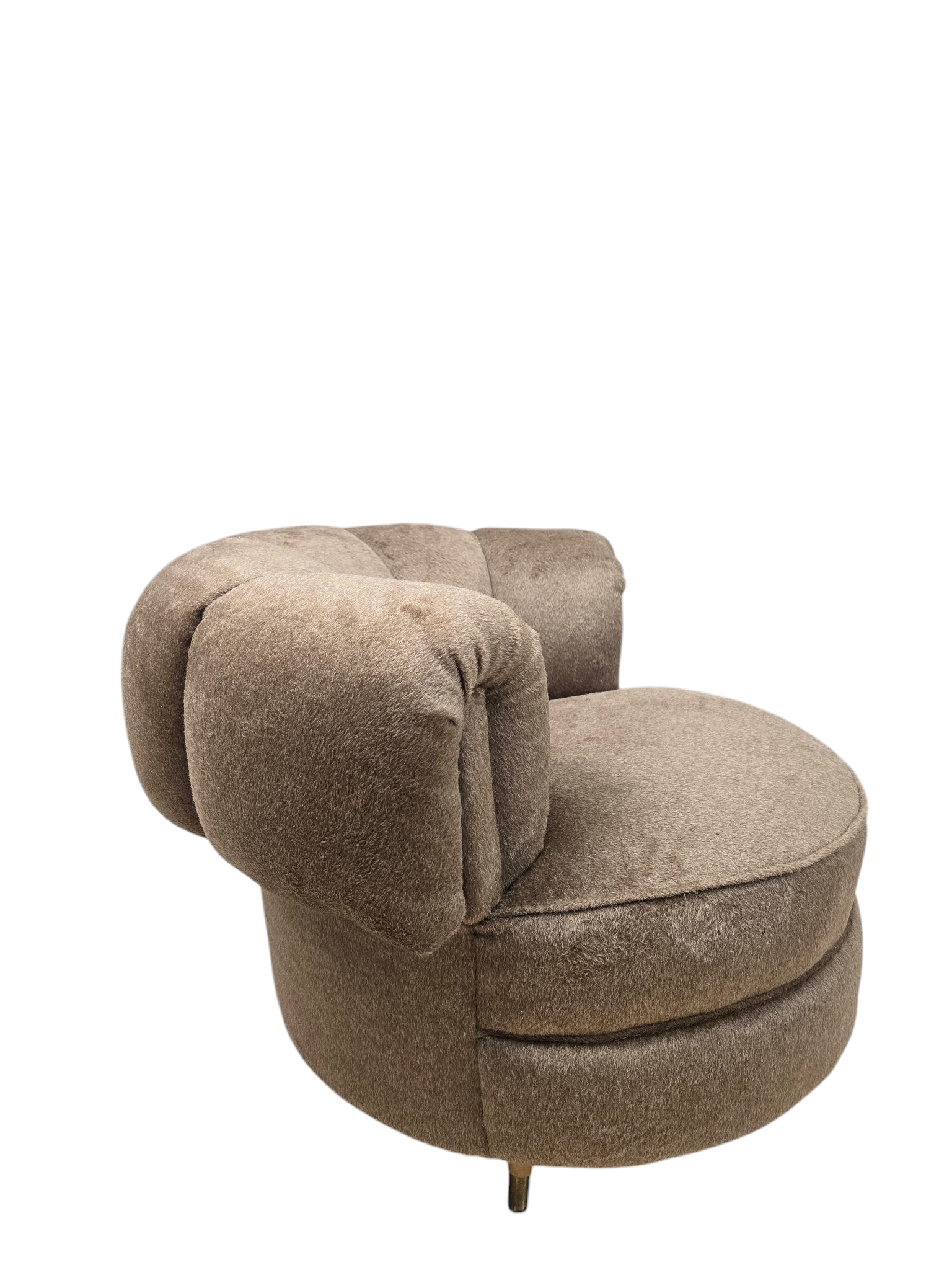 MCM Barrel Back Lounge Chairs Newly Reupholstered – Pair
