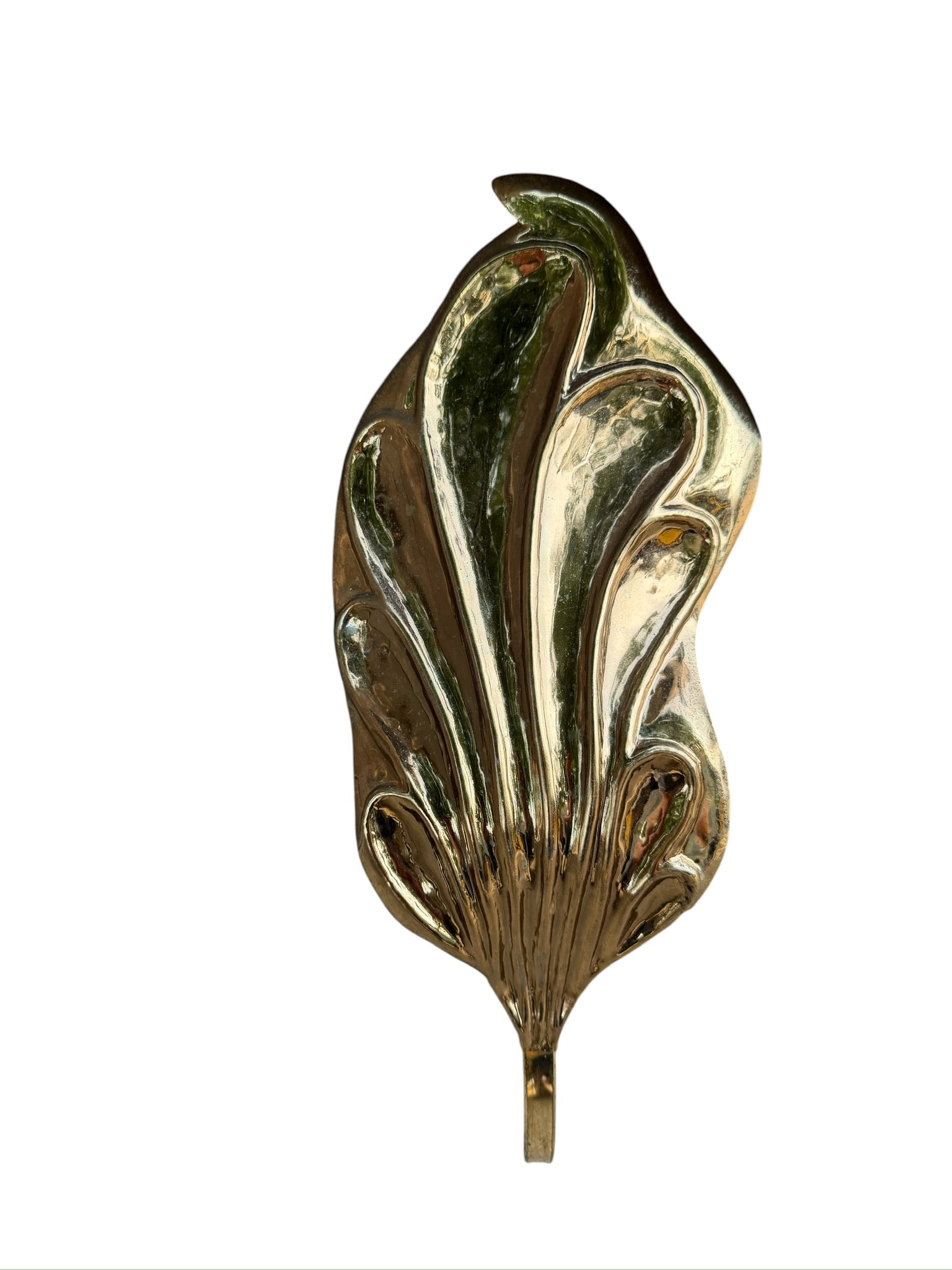 Italian Leaf Wall Sconce by Carlo Giorgi and Tommaso Barbi