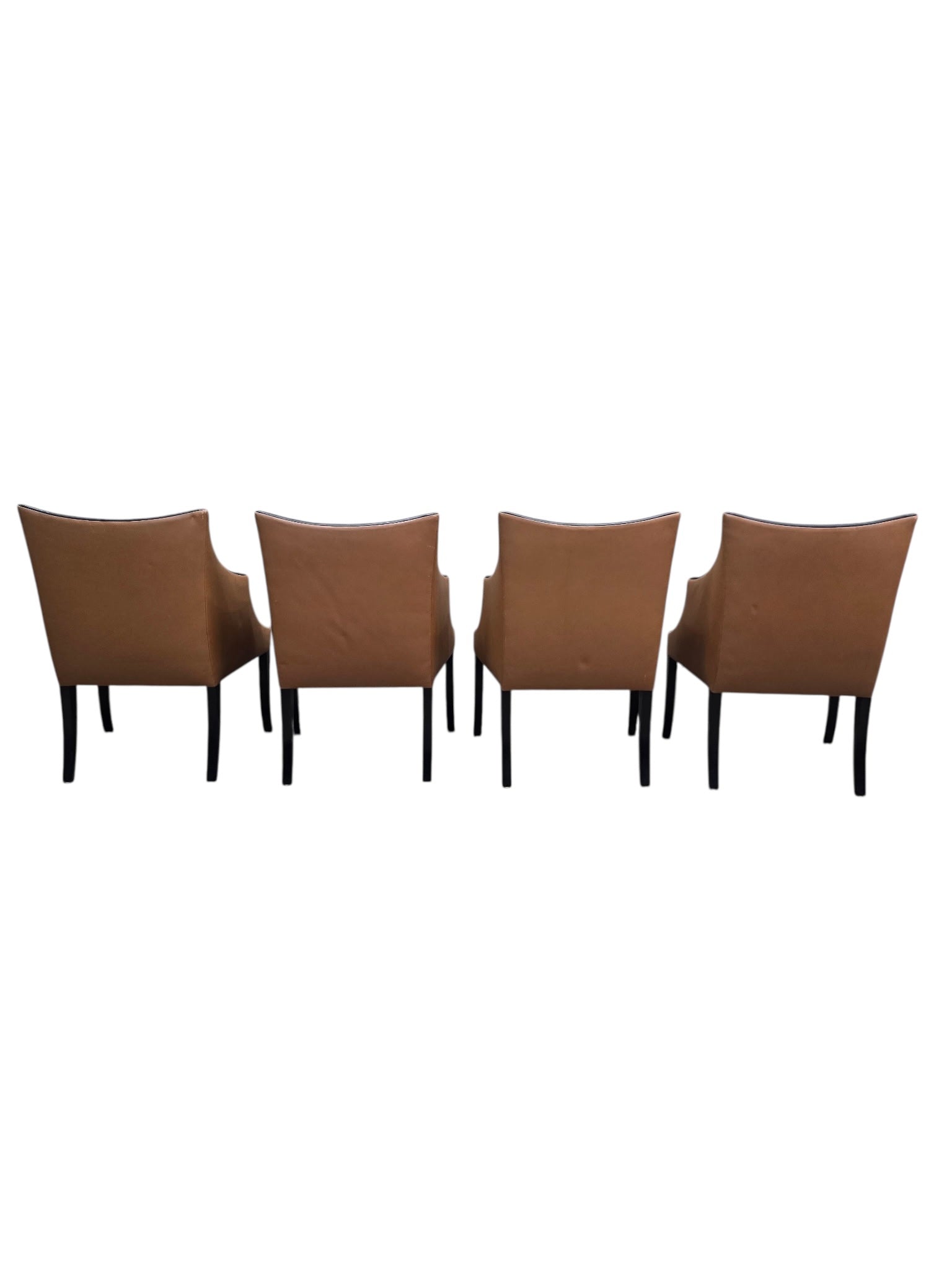 Vintage Contemporary Serpentine Chairs by Donghia - 4