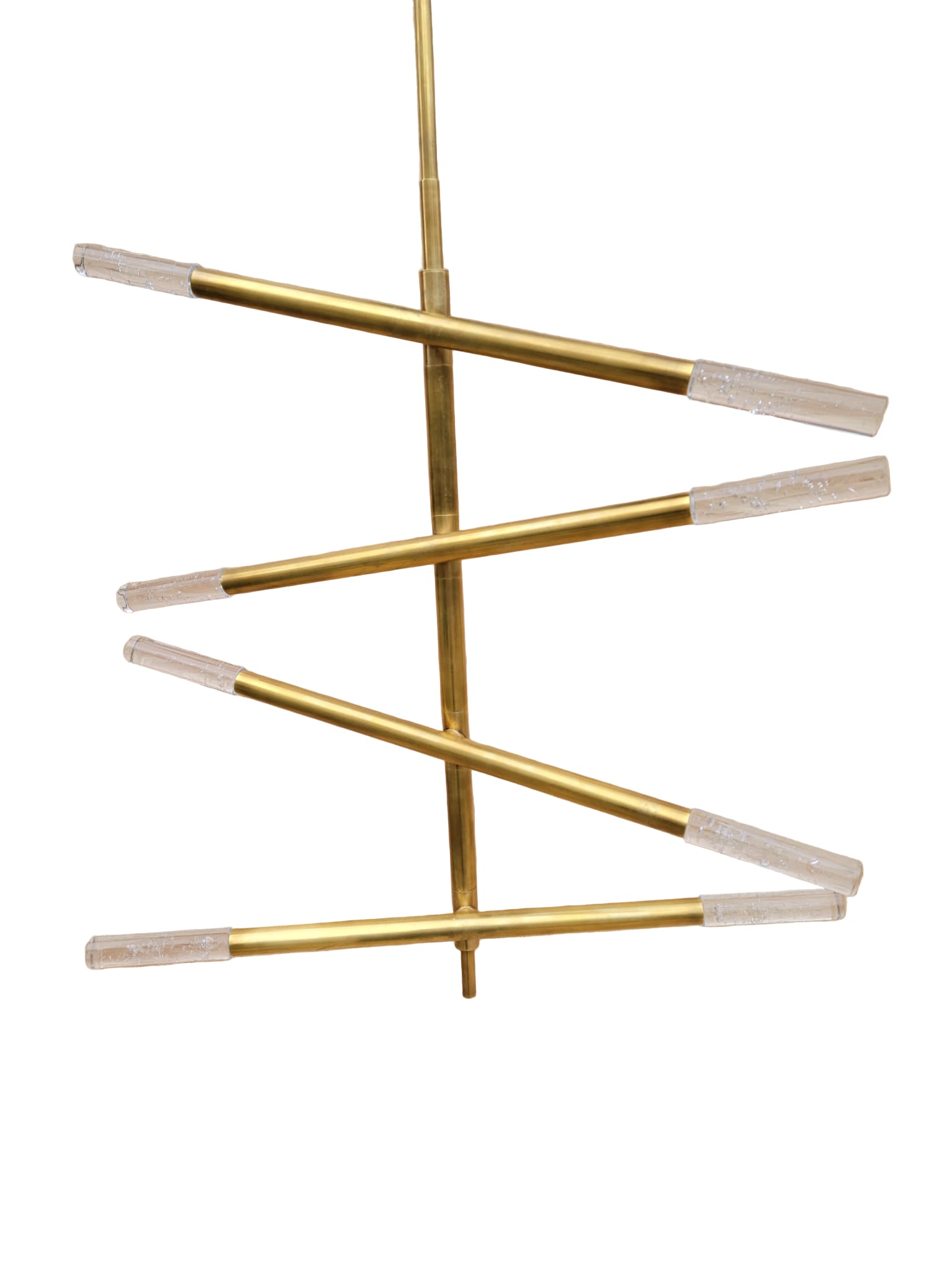 Kelly Wearstler Rousseau Articulating Chandelier in Brass Medium
