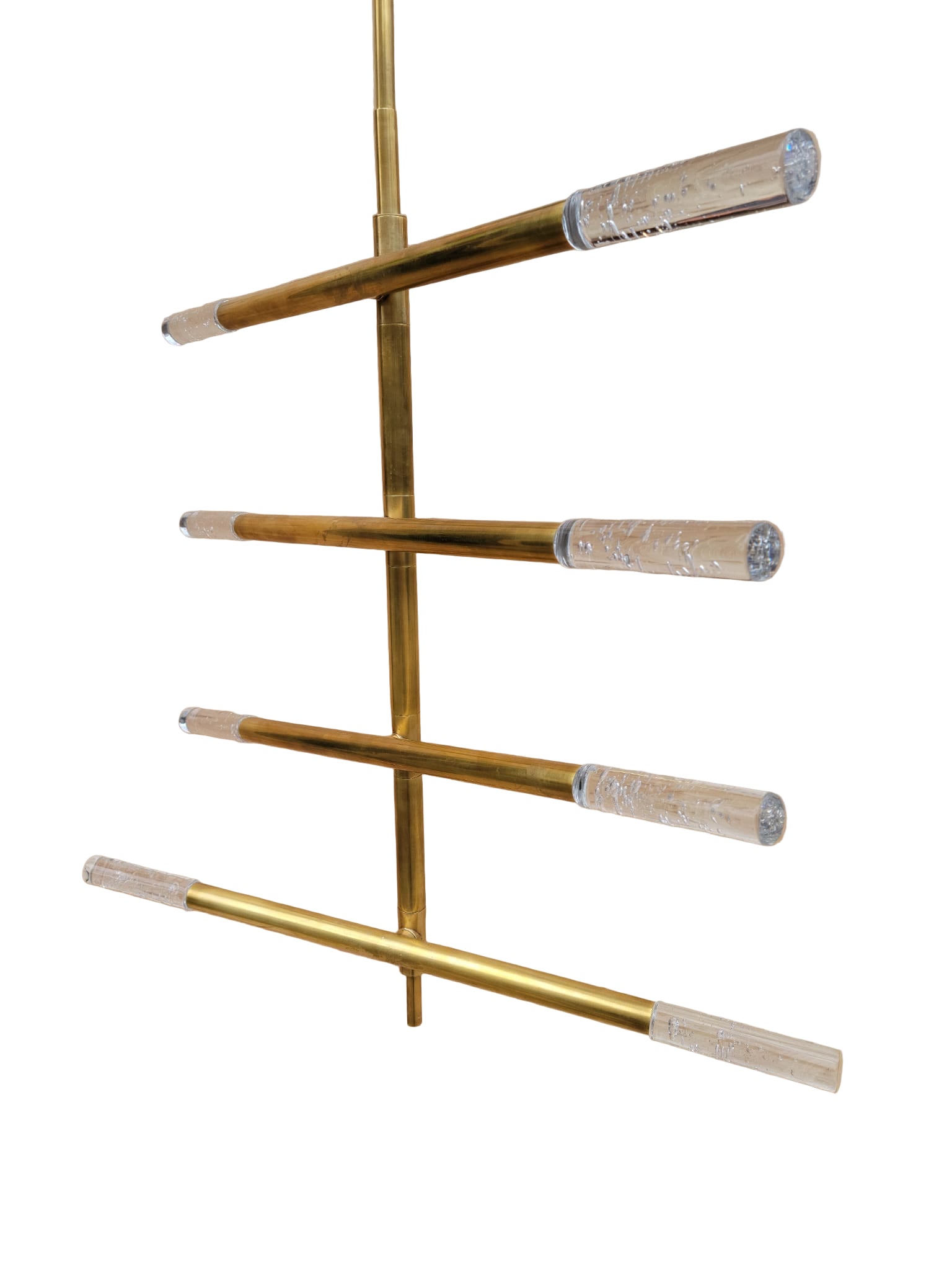 Kelly Wearstler Rousseau Articulating Chandelier in Brass Medium