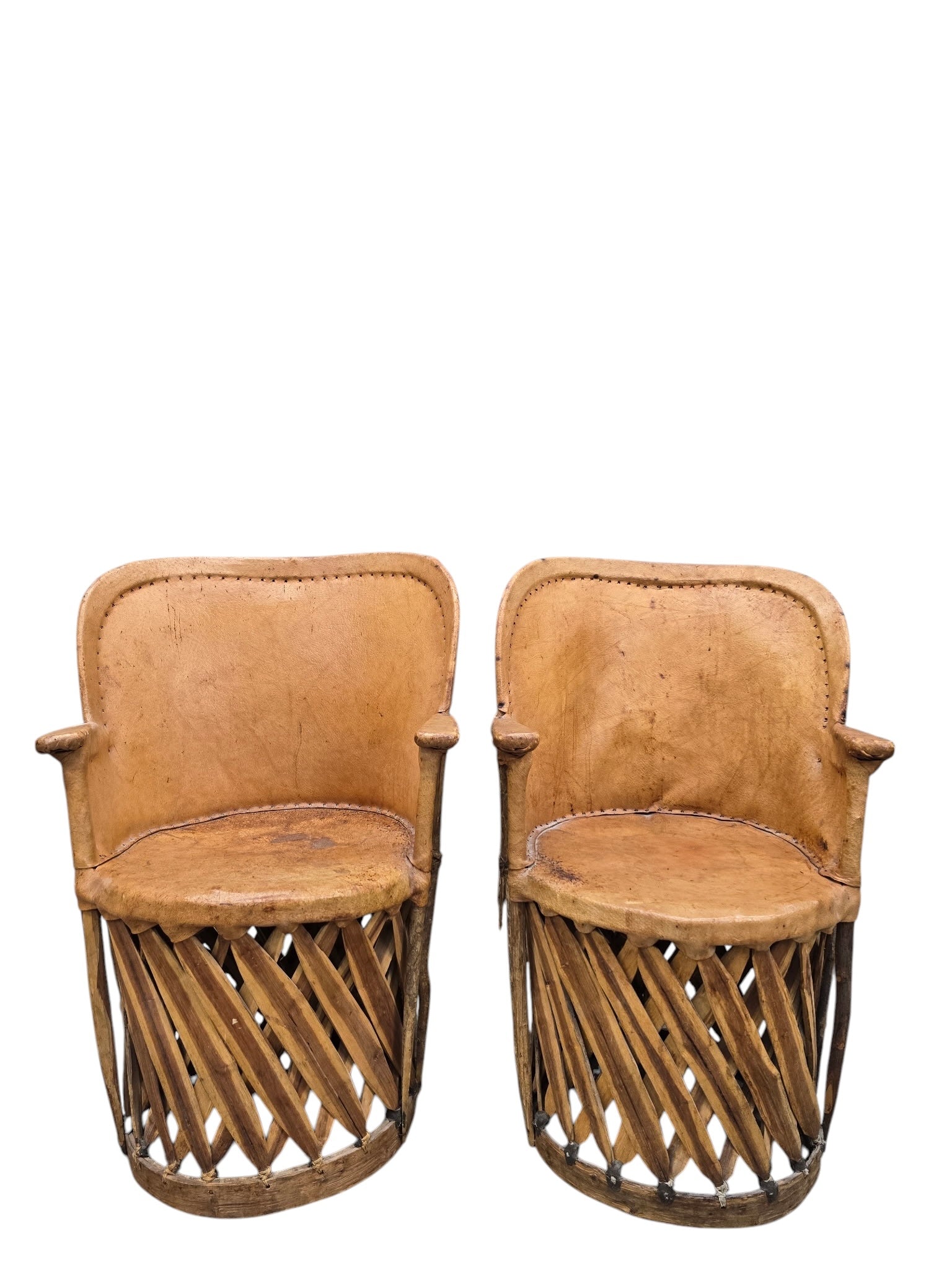 Vintage Native American Leather - Pair