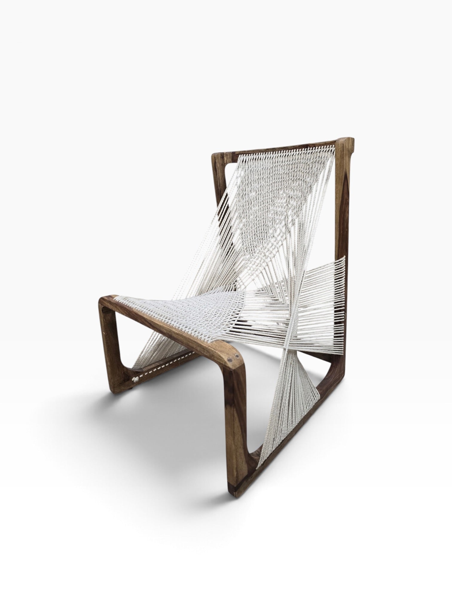 Swedish Chair and Ottoman by Asa Karner