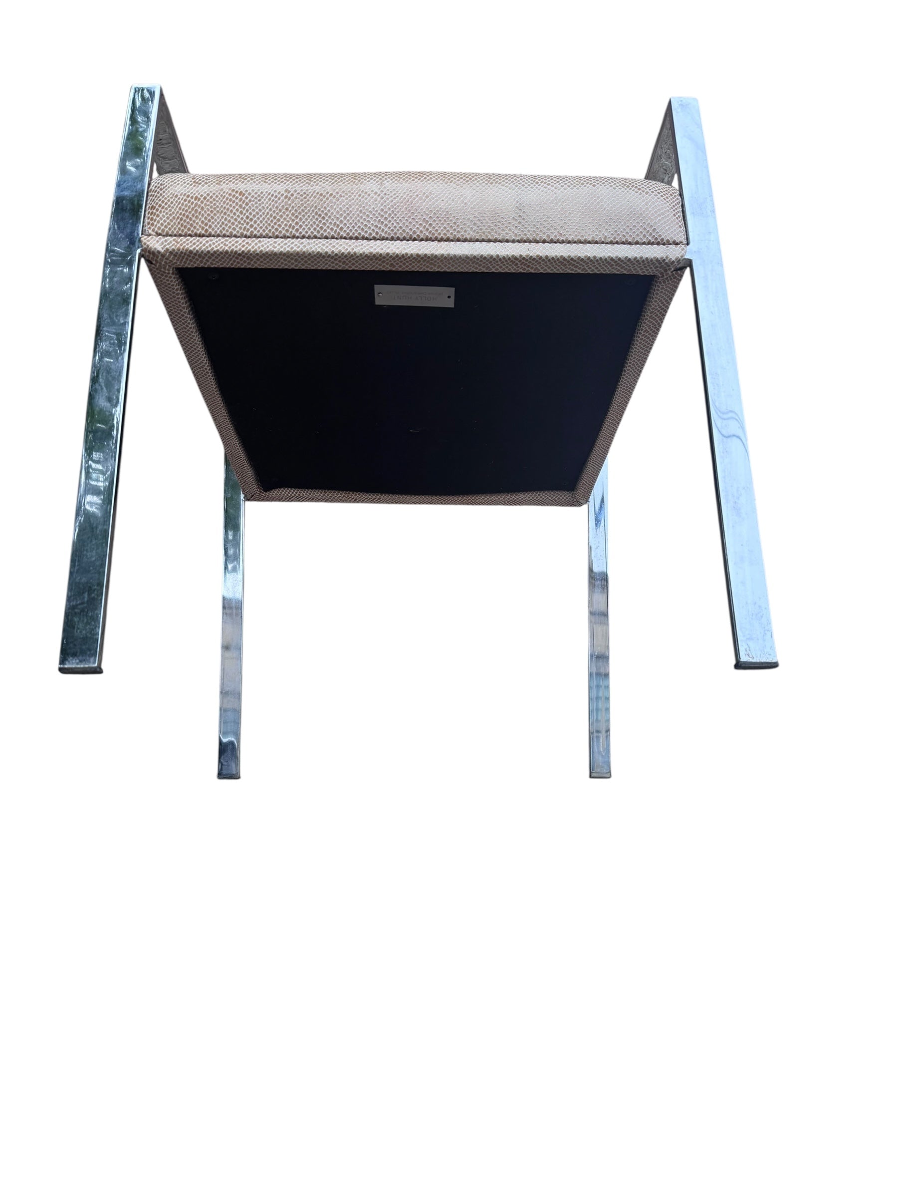 Modern Christophe Holly Hunt Aileron Chair Newly Upholstered