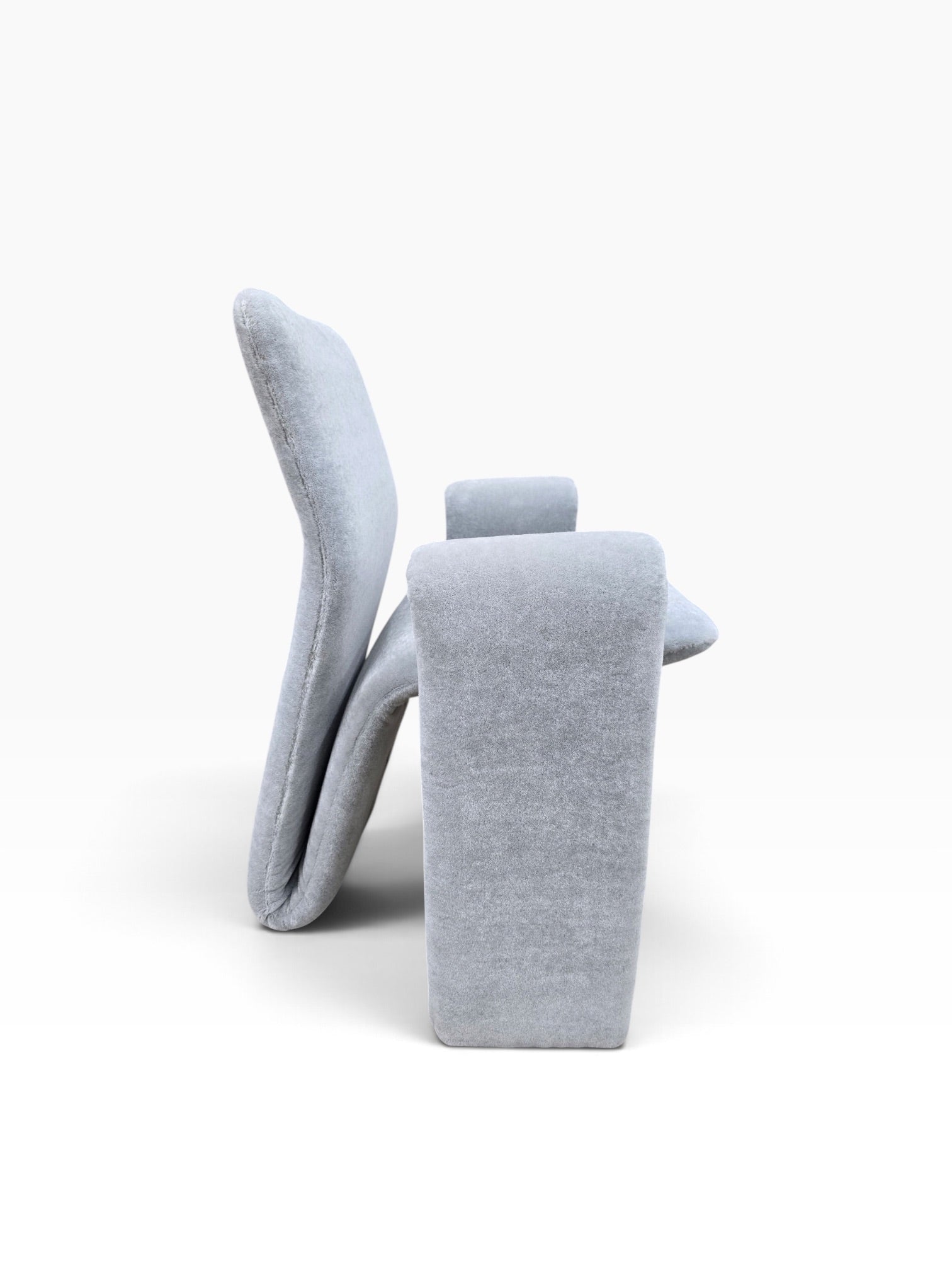 Postmodern Dining Chairs Newly Reupholstered by Steve Leonard - 4